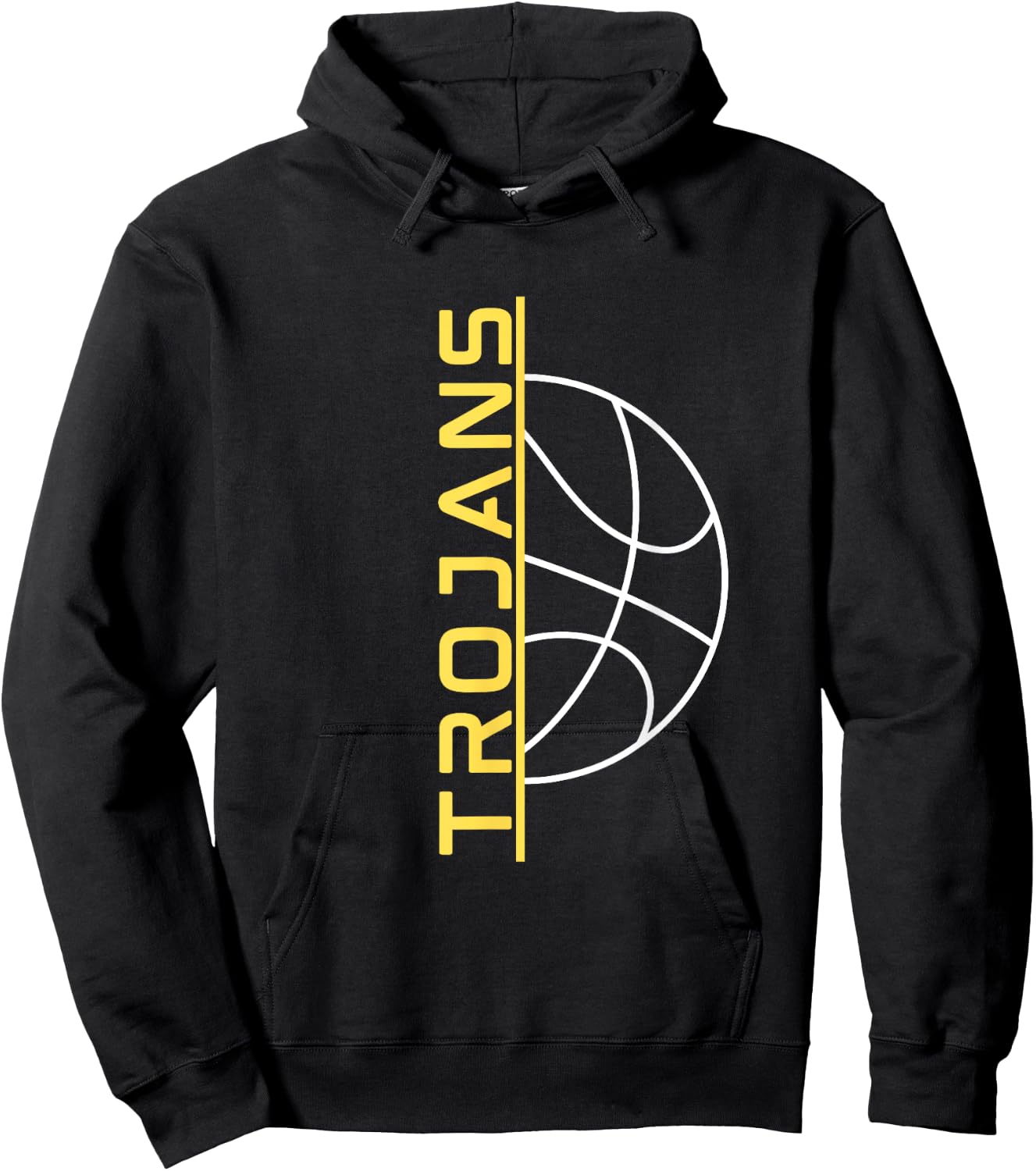 Trojans Basketball Hoodie - Hoodie | Black