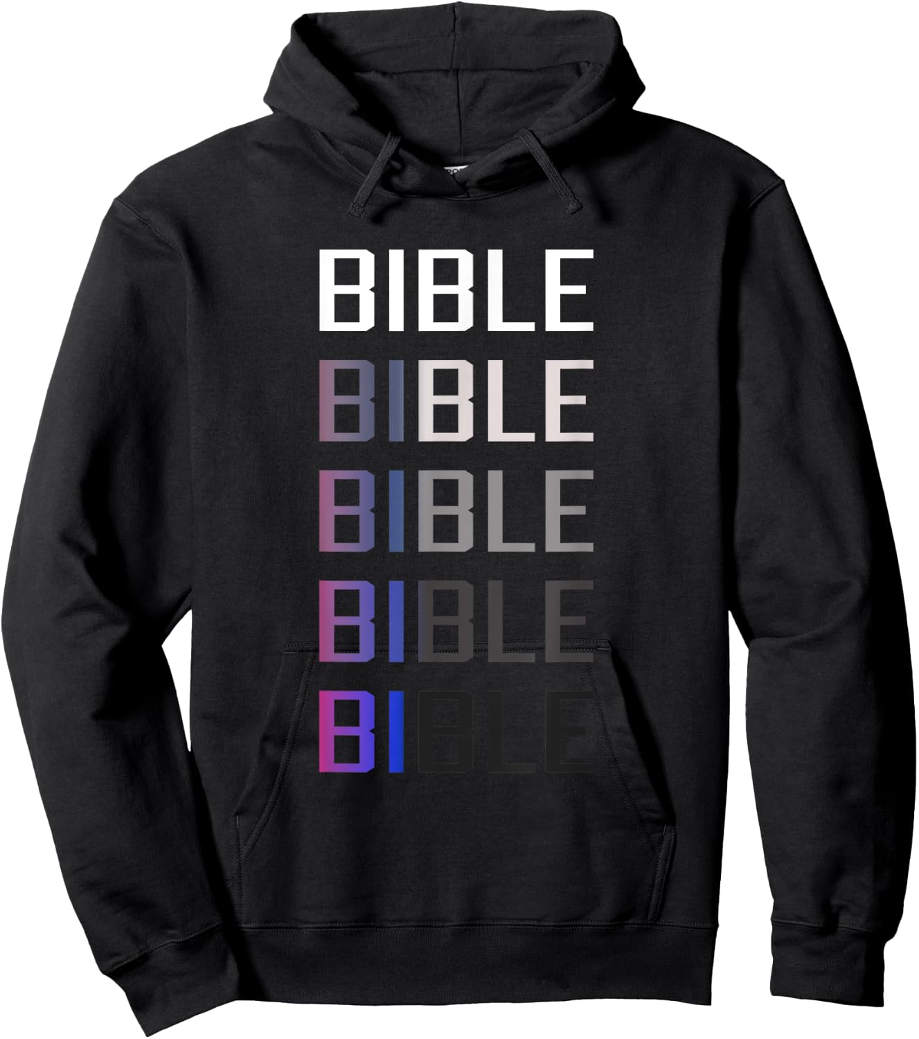 Meme funny Bible shirt - Bible Hoodie - Hoodie | Black