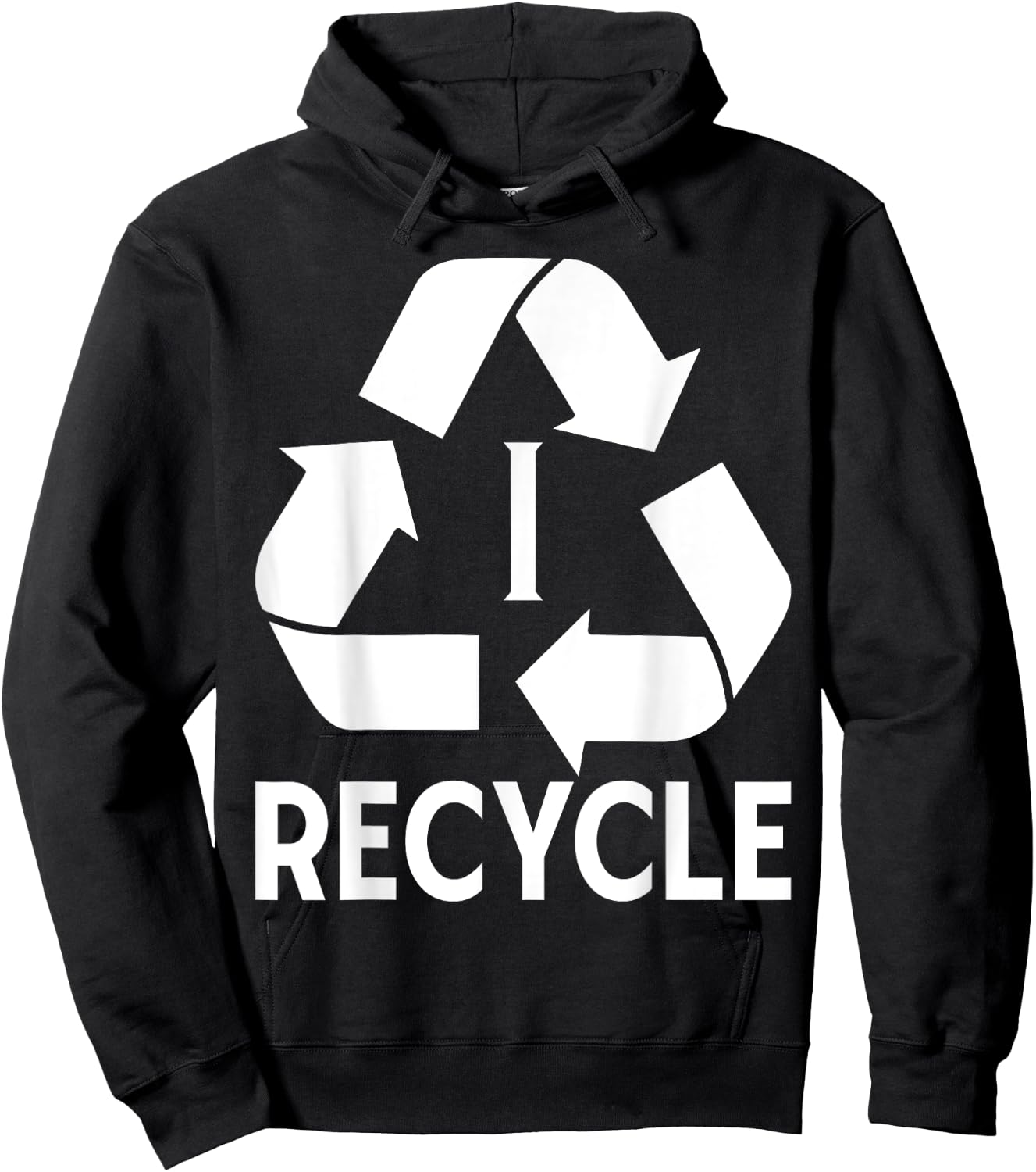 I Recycle Hoodie - Hoodie | Black