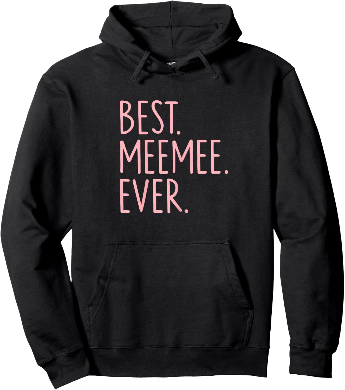Best Meemee Ever Hoodie - Hoodie | Black