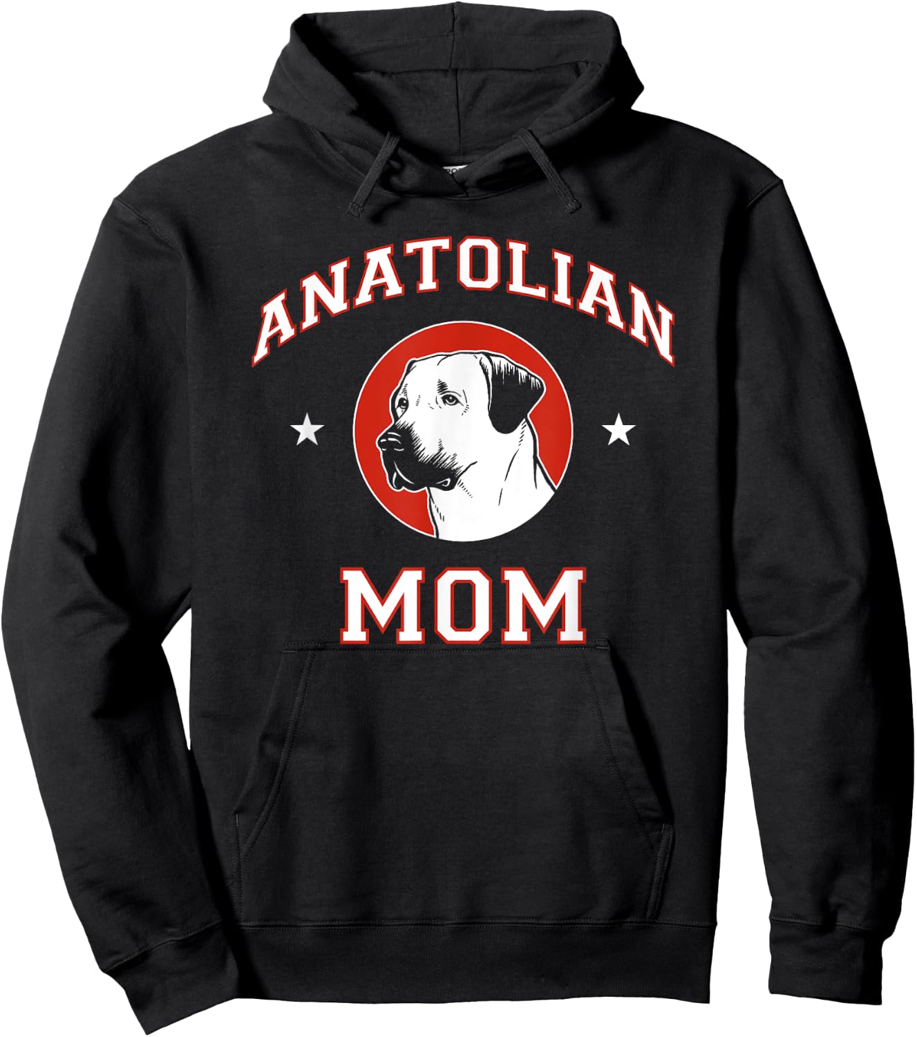 Anatolian Shepherd Mom Dog Mother Hoodie - Hoodie | Black