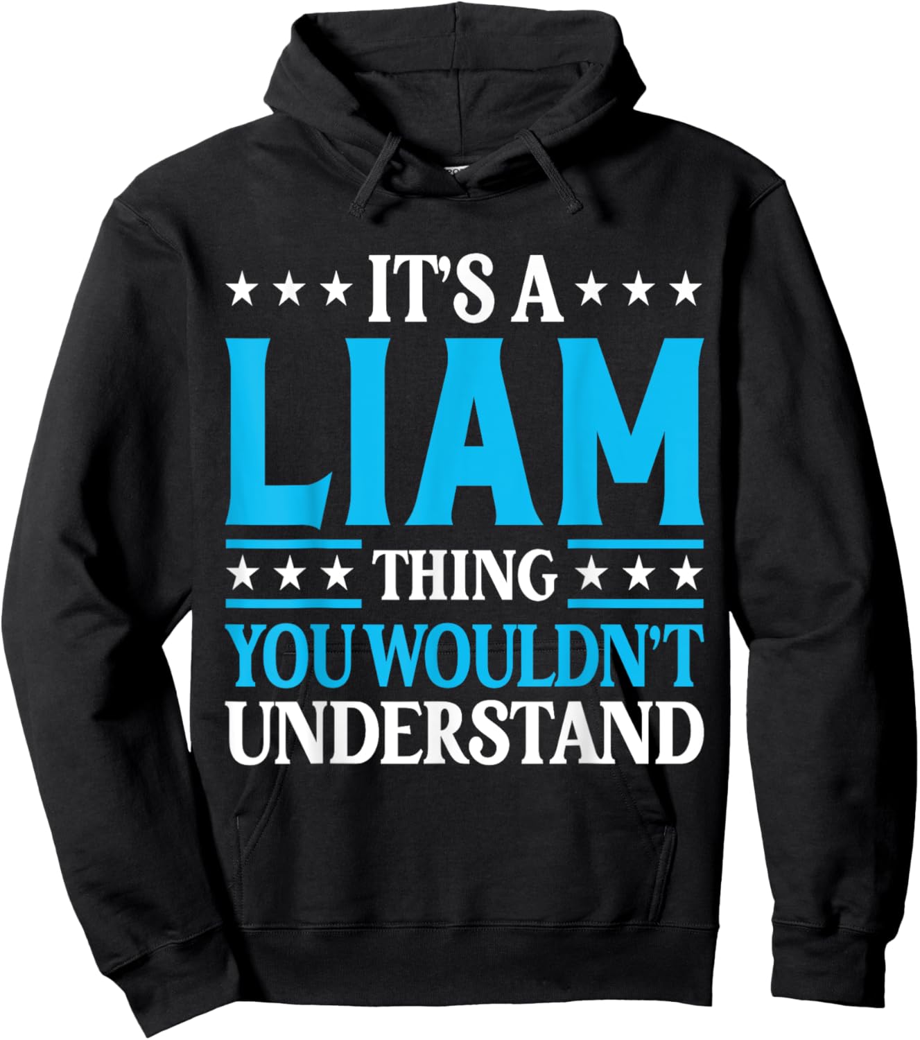 It's A Liam Thing Wouldn't Understand Personal Name Liam Hoodie - Hoodie | Black