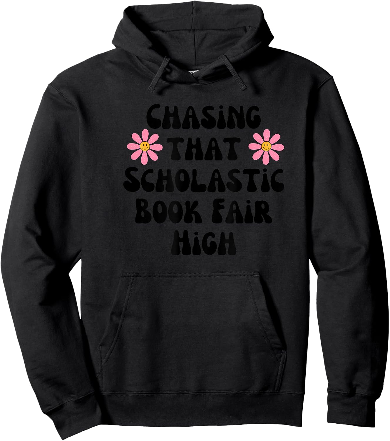 Chasing That Scholastic Book Fair High Hoodie - Hoodie | Black