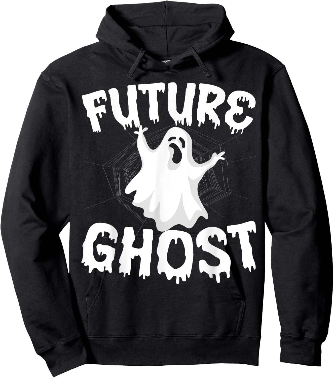 Future Ghost Funny Halloween Boo Spooky Trick Or Treat Hoodie - Hoodie | Black