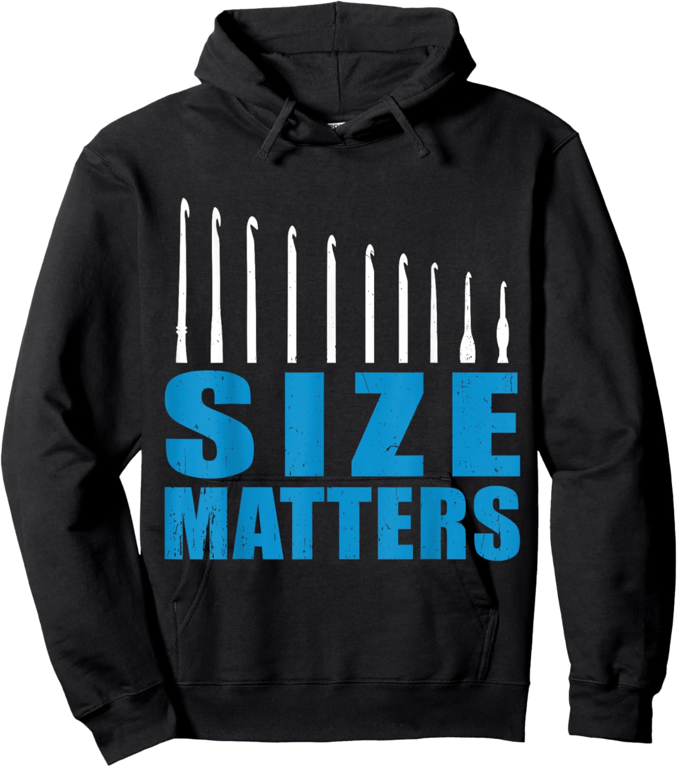 Funny Crochet Lover Crocheter Hoodie - Hoodie | Black