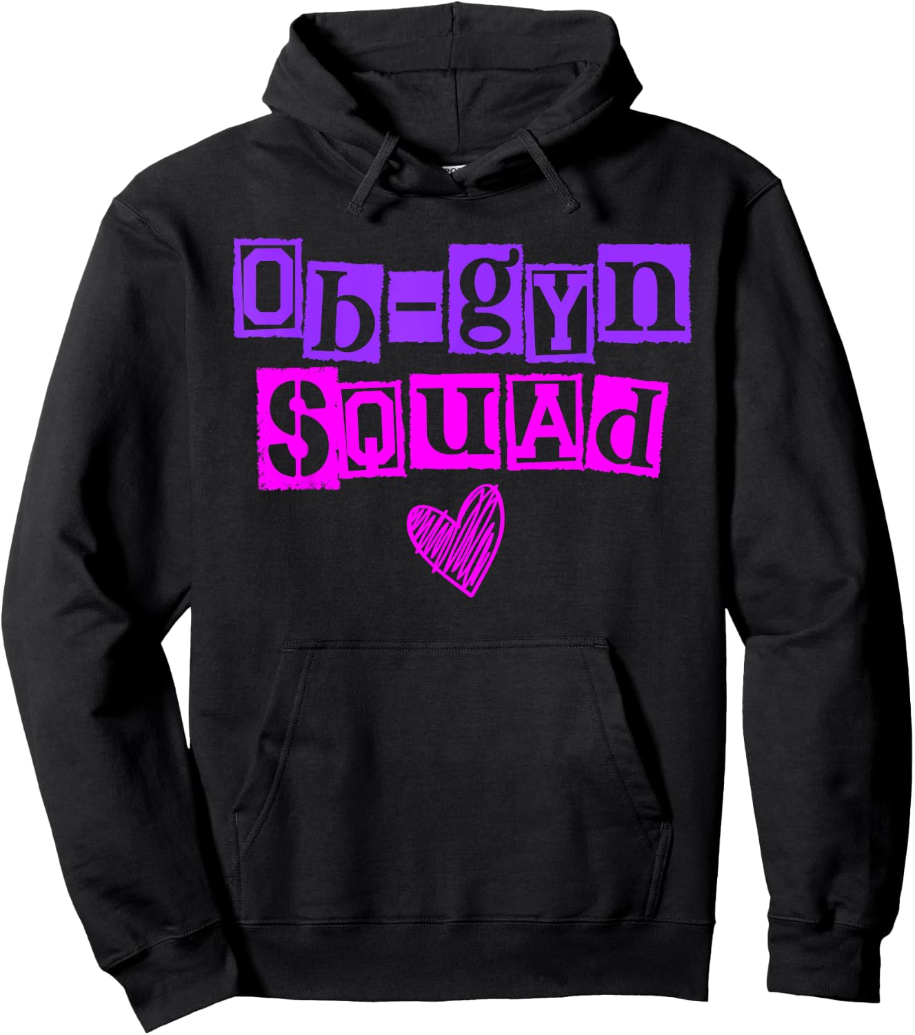 Obgyn Obstetrician Gynecologist Obgynecologist Medicine Doctor Hoodie - Hoodie | Black