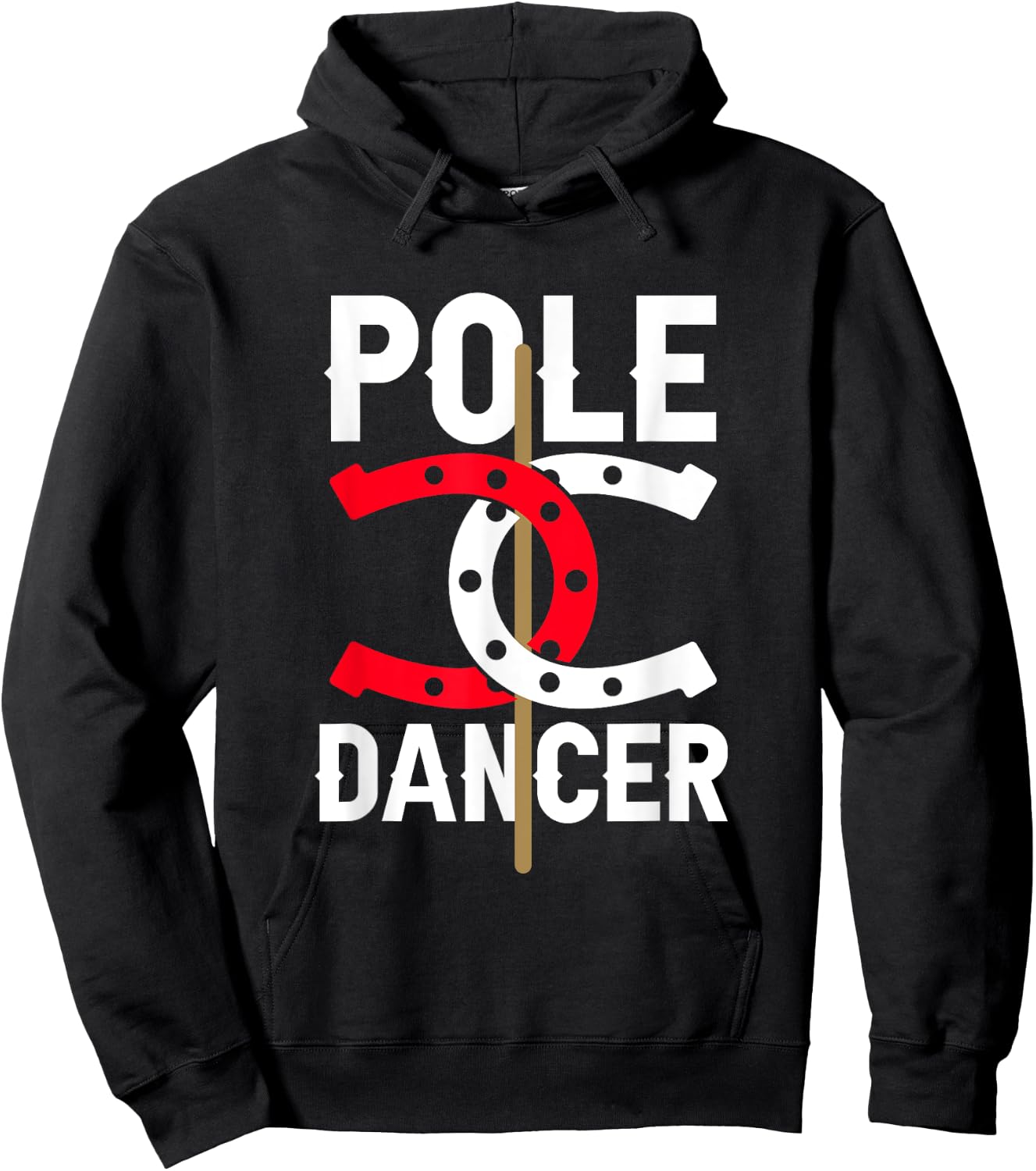 Horseshoe throwing Hoodie - Hoodie | Black