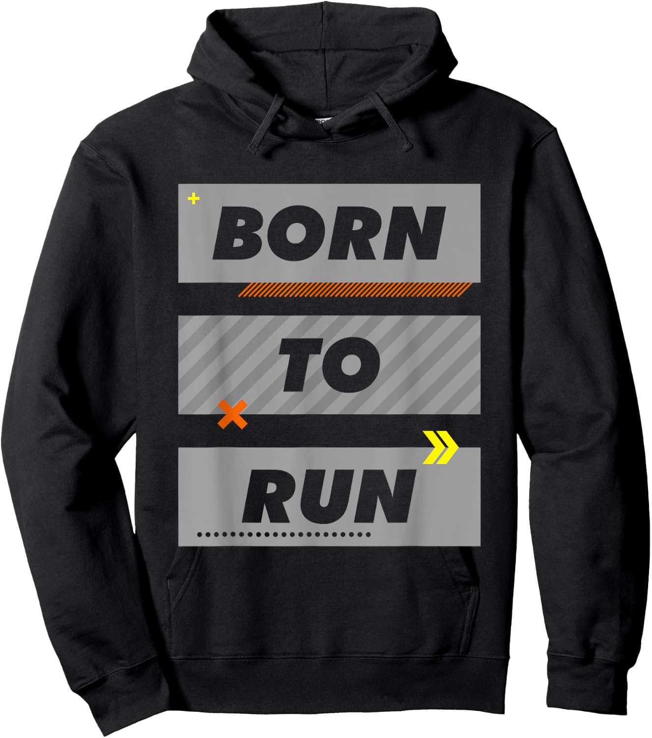 Born to run Hoodie - Hoodie | Black