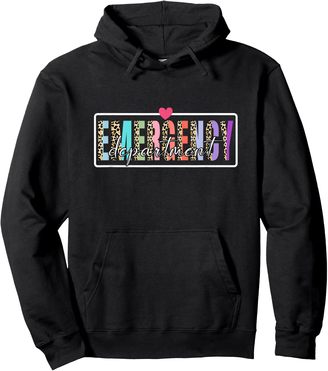 Emergency Department Emergency Room Healthcare Nursing Er Hoodie - Hoodie | Black