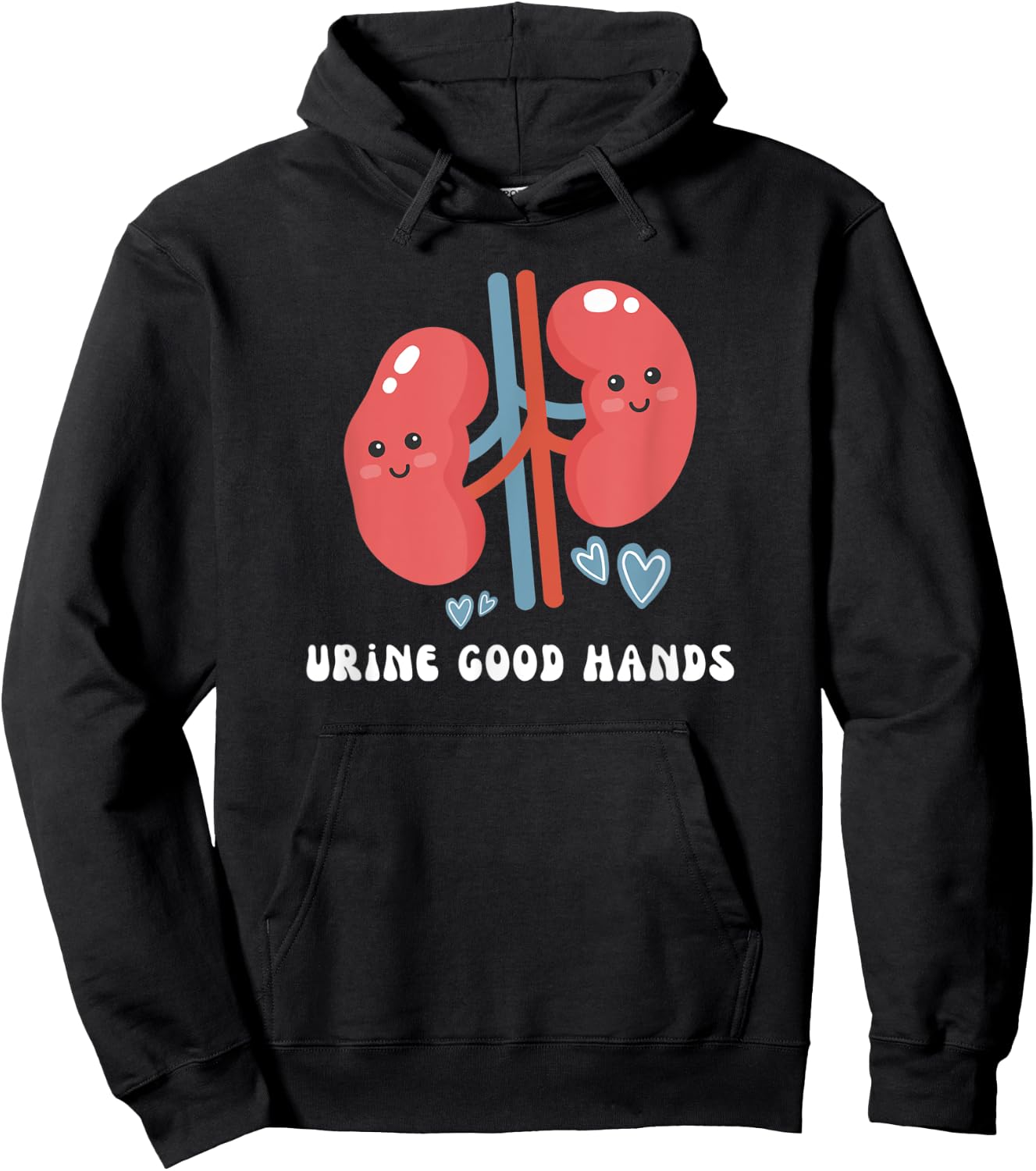 Urology Nurse Urologist Medical School Pun Urine Good Hands Hoodie - Hoodie | Black