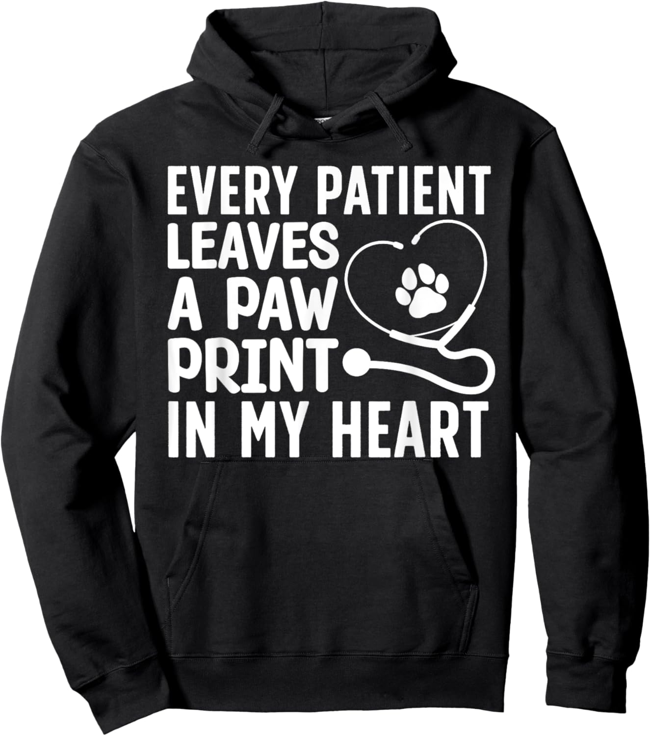 Funny Veterinarian Art Women Pet Veterinary Lovers Hoodie - Hoodie | Black