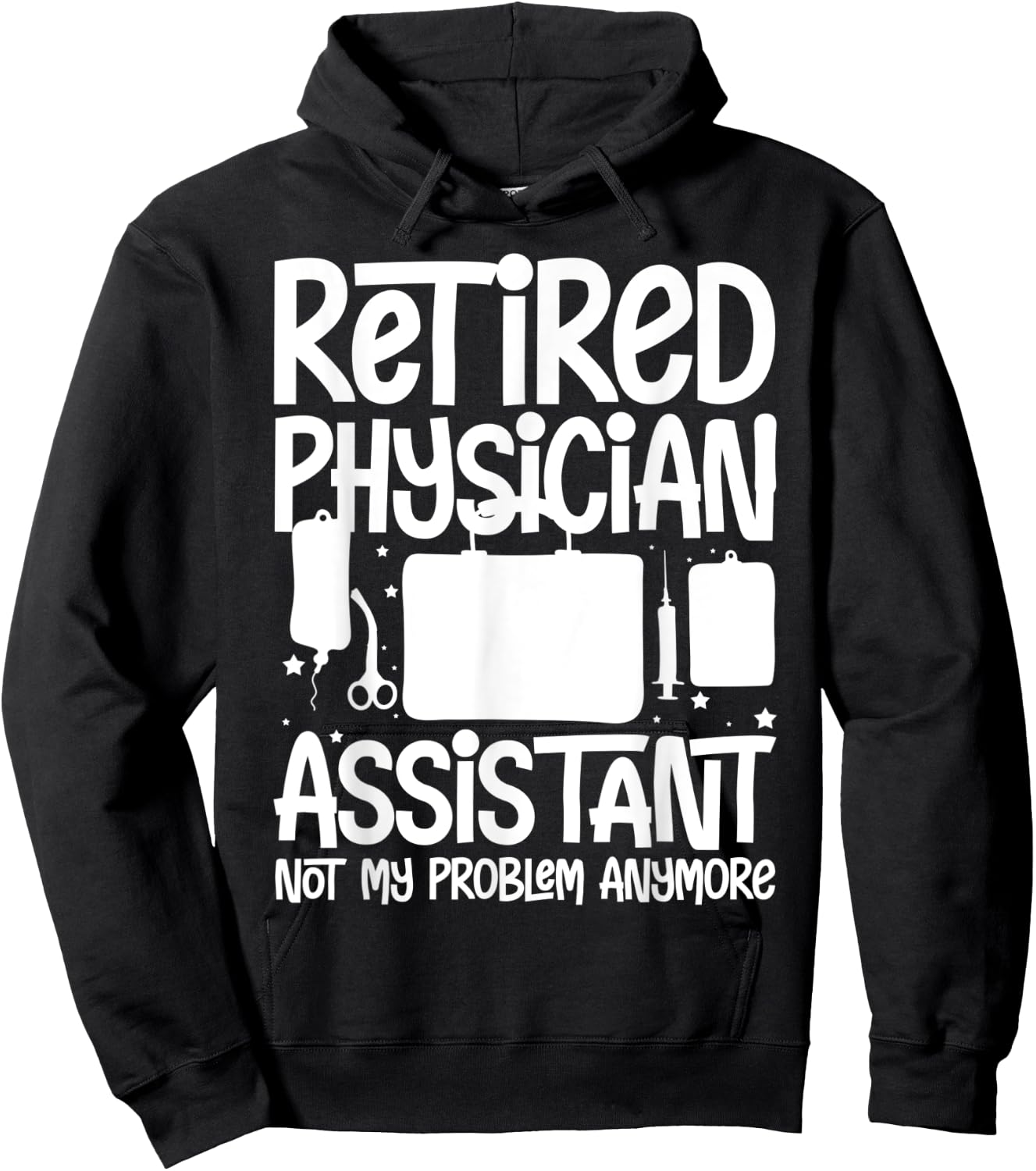 Physician Assistant Medical Student PA Nurse Associate Hoodie - Hoodie | Black