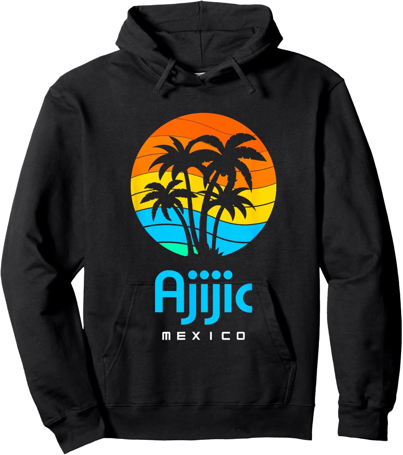 Ajijic Mexico Hoodie - Hoodie | Black