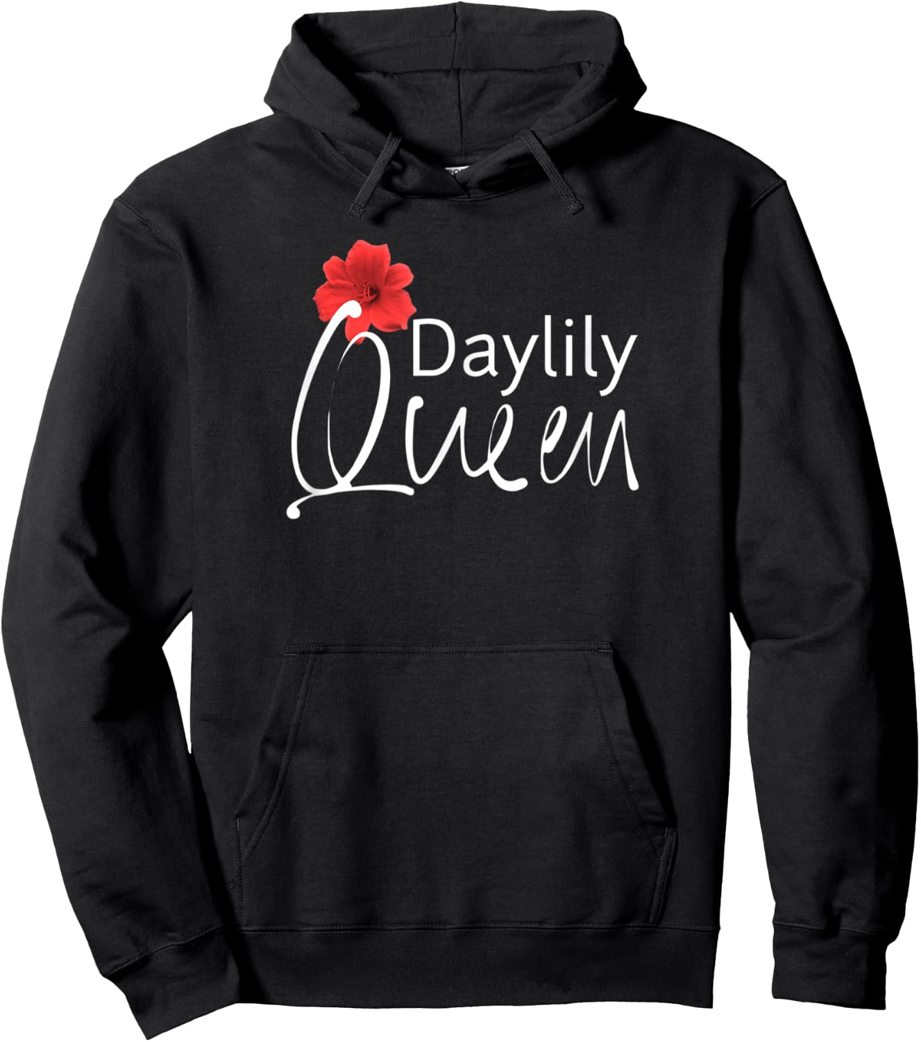 Daylilies Queen Flower Garden Growers Gardening Women's Hoodie - Hoodie | Black