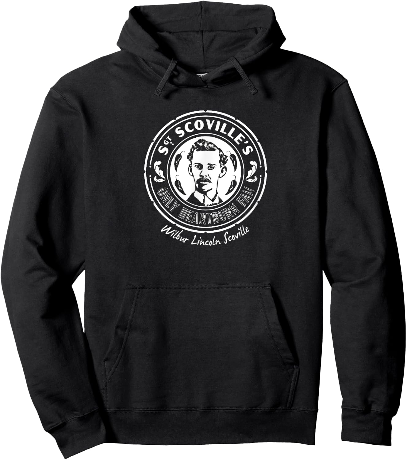 Scoville Scale Heartburn Fan Hoodie - Hoodie | Black