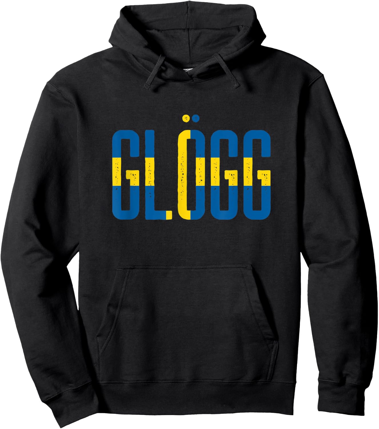 GLÖGG Sweden Flag Swedish Glogg Advent Season Mulled Wine Hoodie - Hoodie | Black