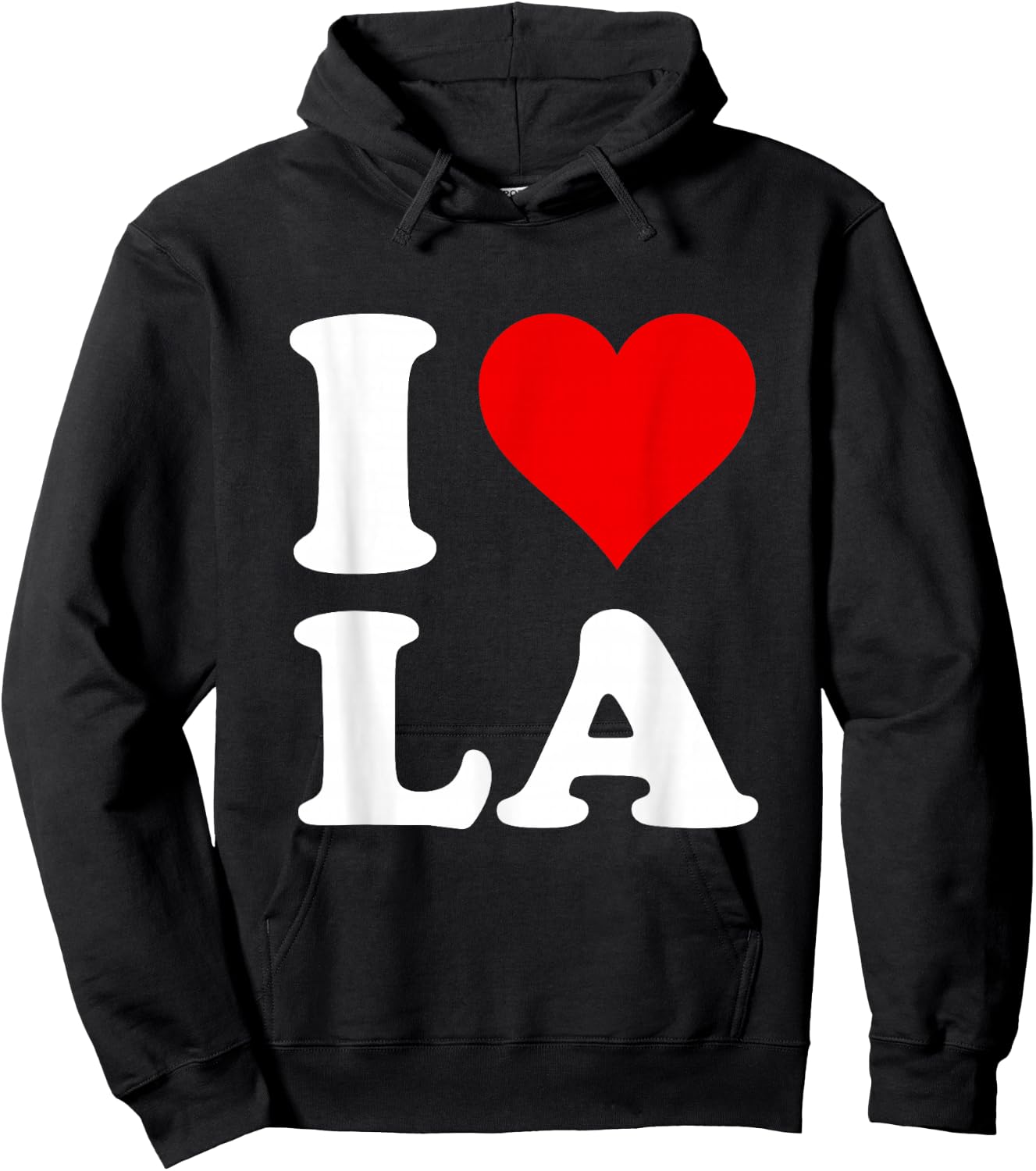 i Love la Hoodie - Hoodie | Black