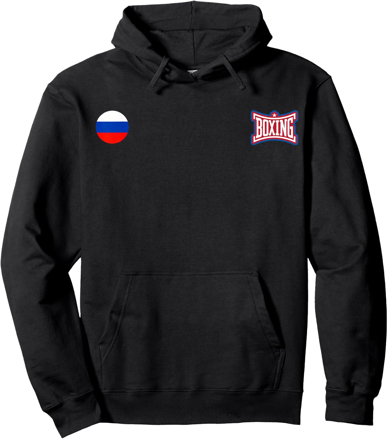 Russian Boxer Hoodie - Hoodie | Black