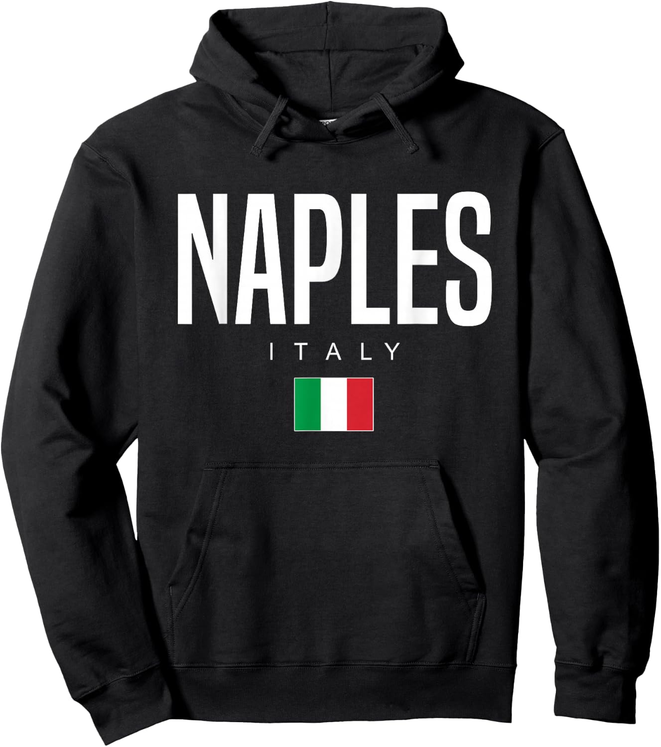Naples Italy Hoodie - Hoodie | Black