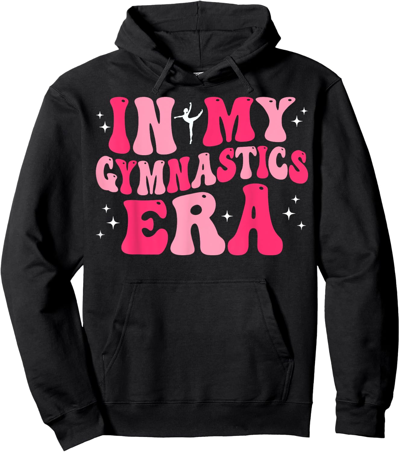 In My Gymnastics Era Funny Gymnast Gymnastic Hoodie - Hoodie | Black