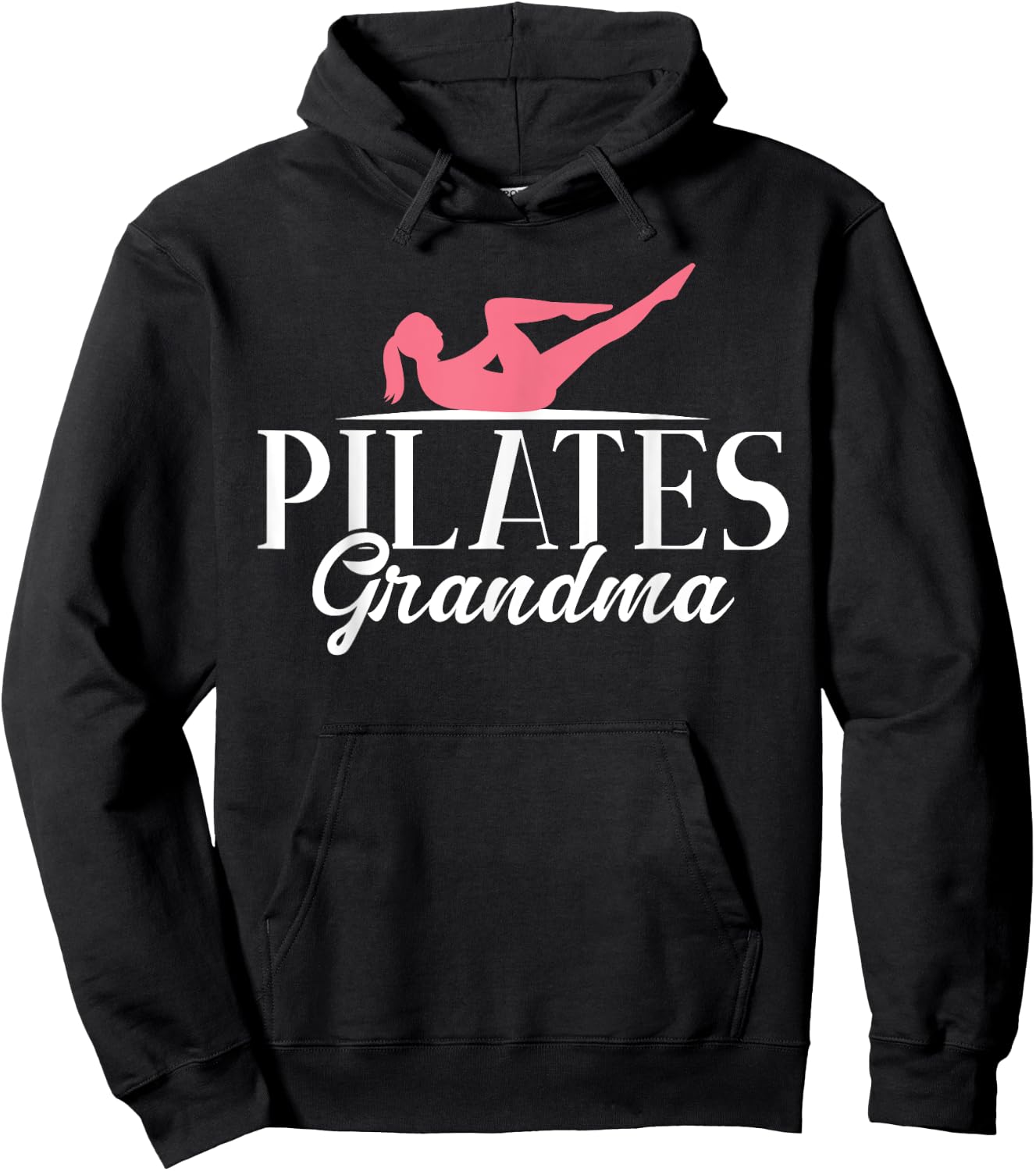 Pilates Grandma Hoodie - Hoodie | Black