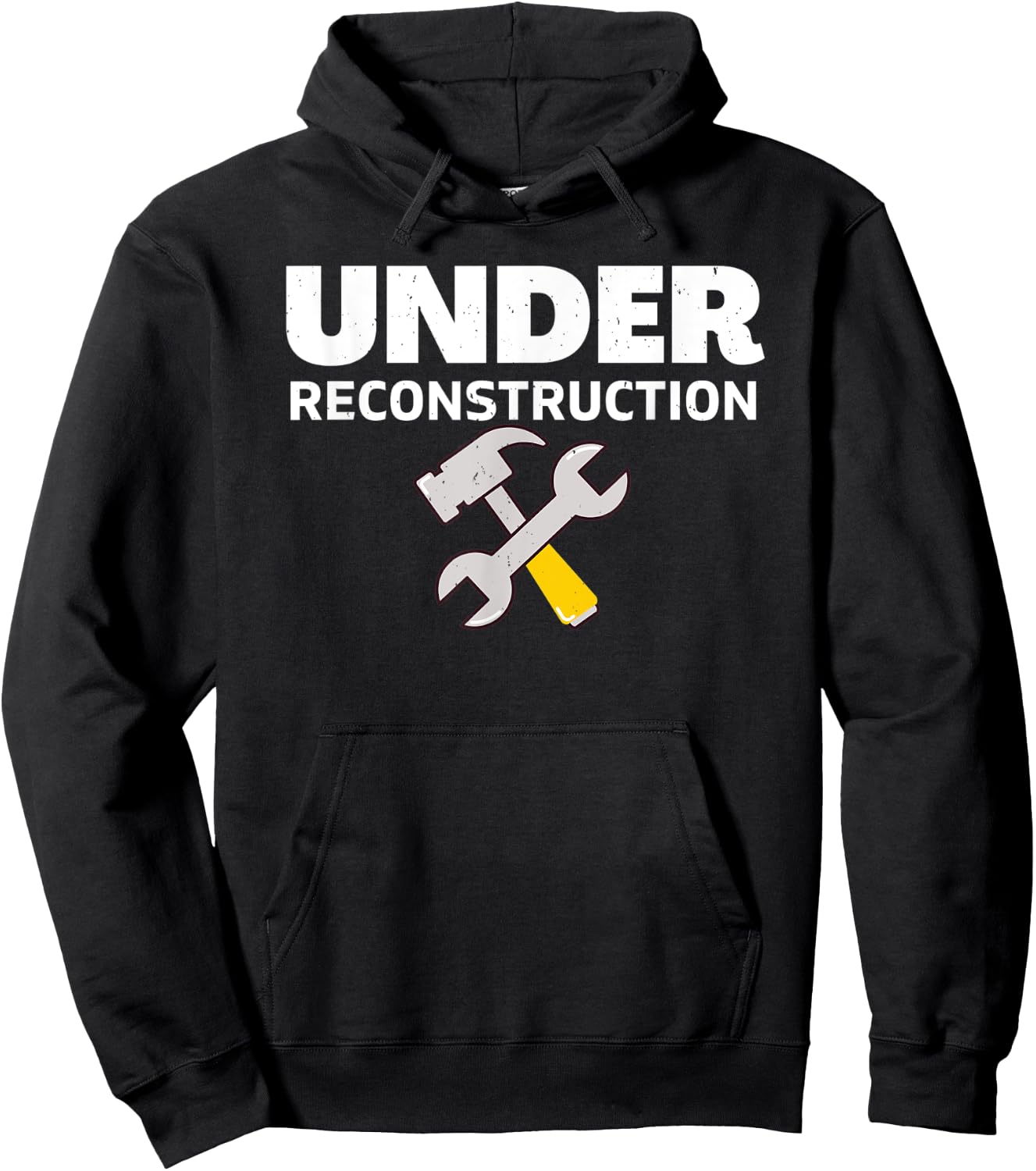 Under Reconstruction Hoodie - Hoodie | Black