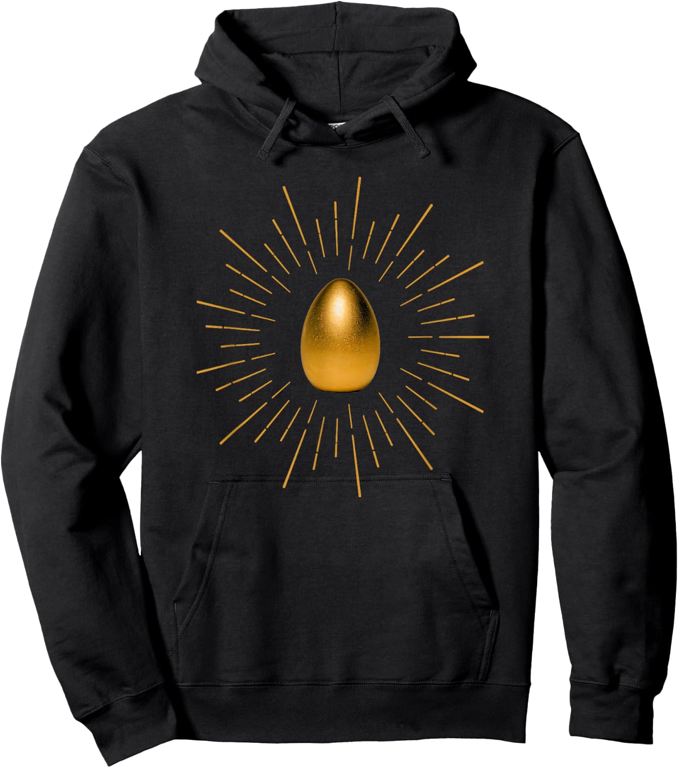 Golden Egg Easter, funny egg Hoodie - Hoodie | Black