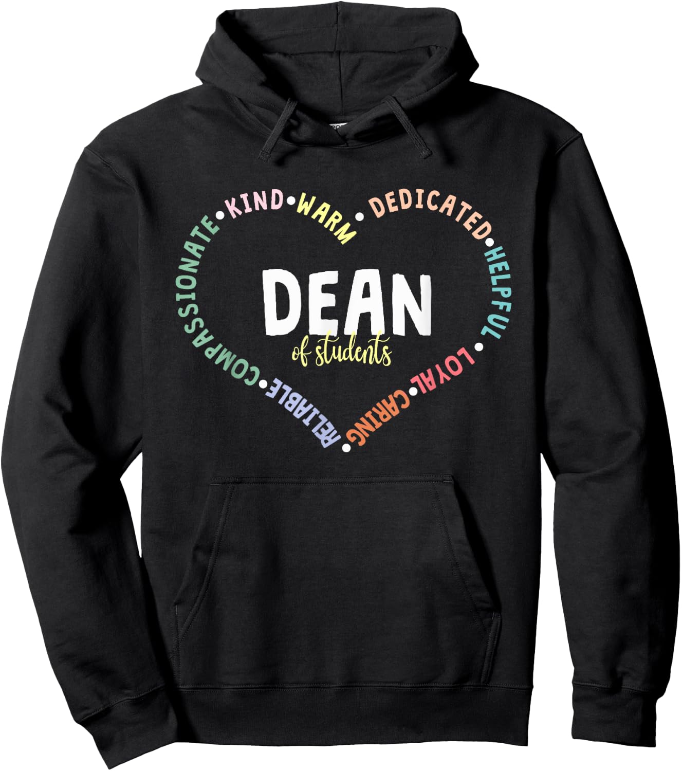 Administrator Appreciation Dean Of Students Back To School Hoodie - Hoodie | Black