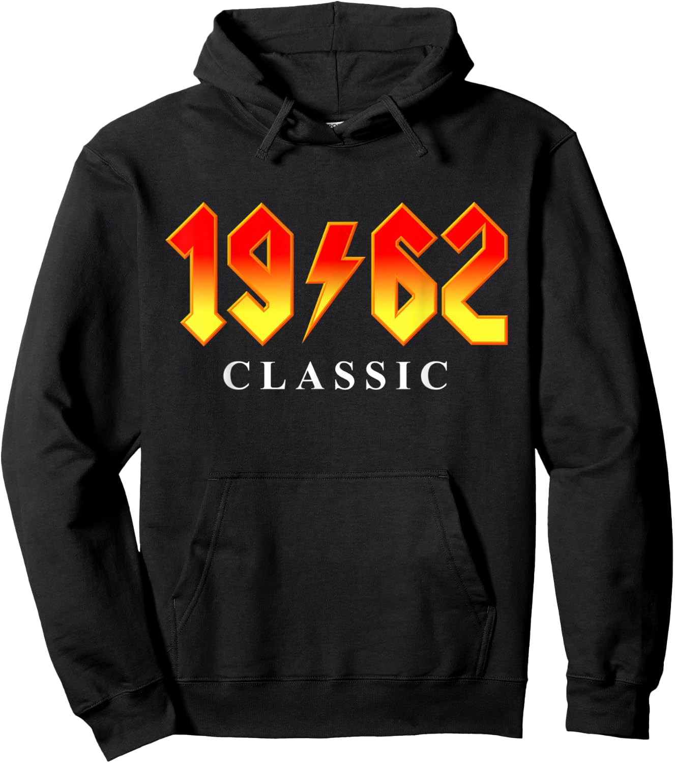 1962 Classic Rock 60th Birthday Hoodie - Hoodie | Black