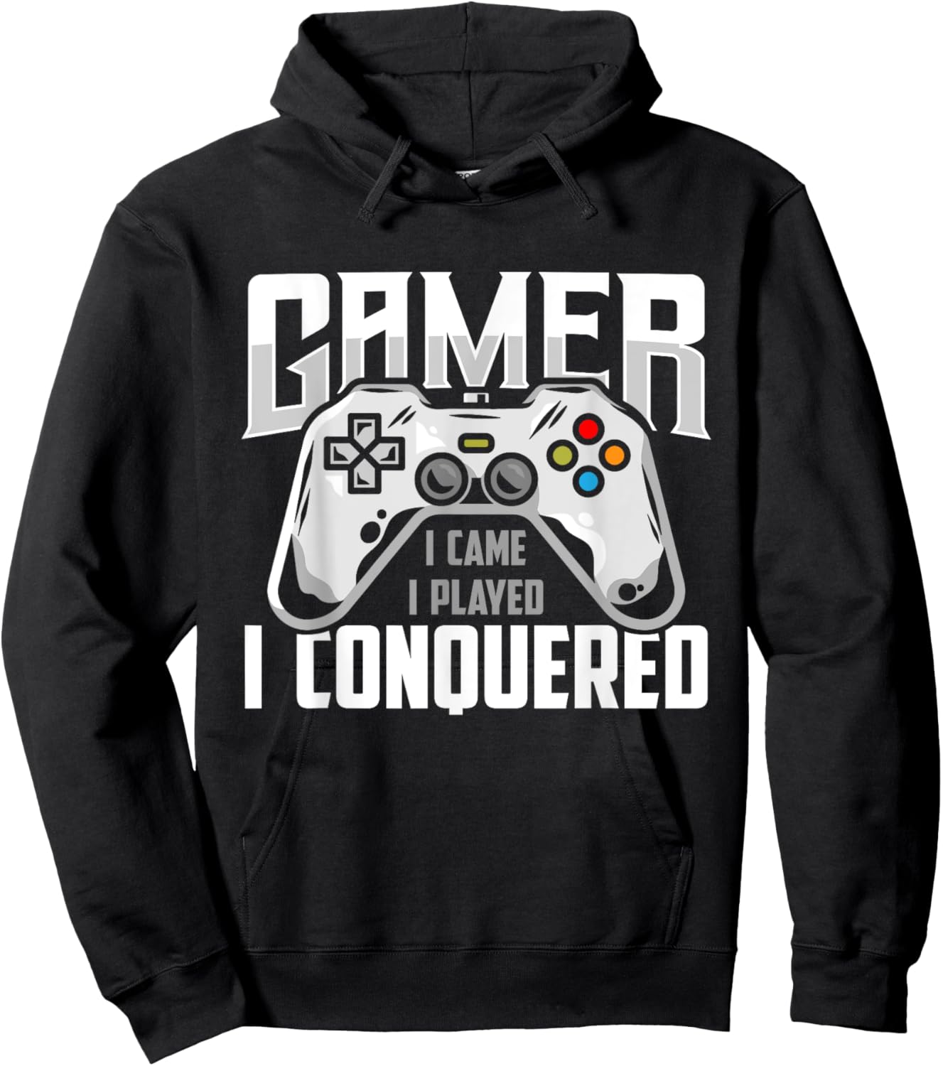 Gamer I Played I Conquered PC Apparel For Console Gaming Hoodie - Hoodie | Black