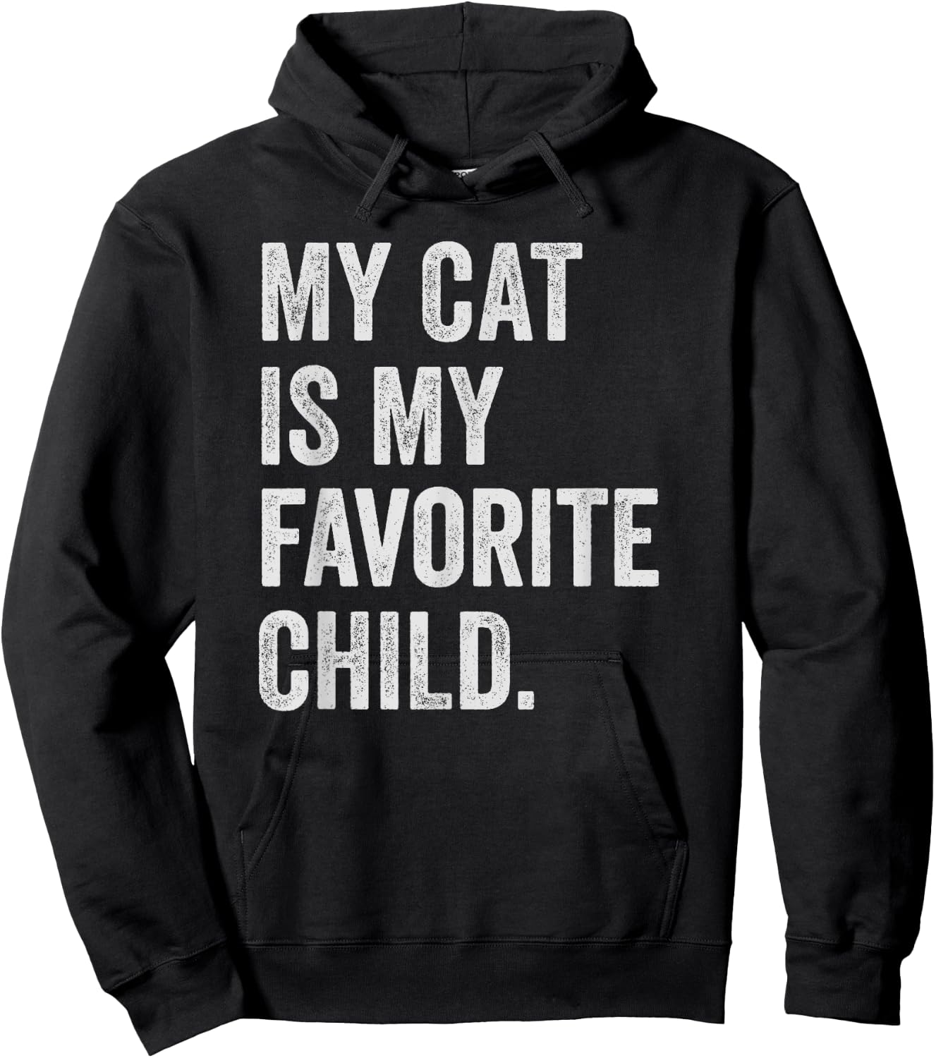My cat is My Favorite Child Hoodie - Hoodie | Black