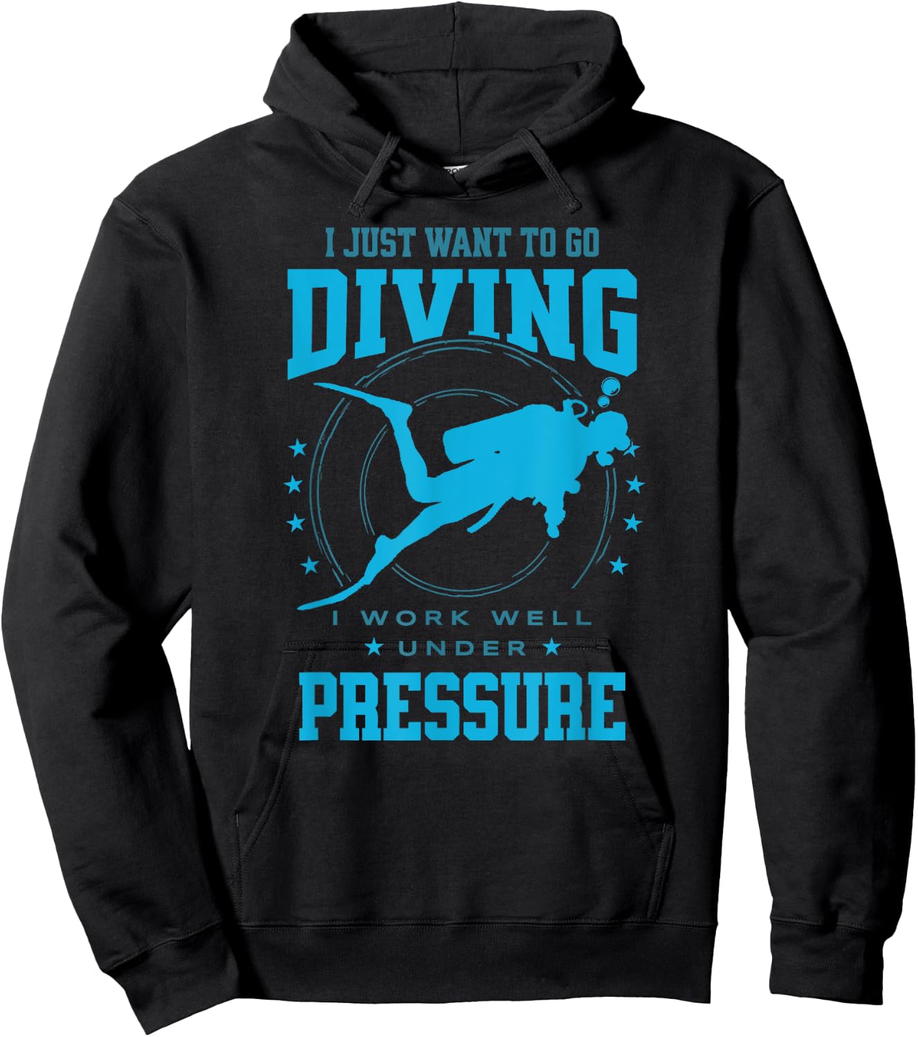 Scuba Diving Flag Gear Scuba Diving Equipment Deep Dive Hoodie - Hoodie | Black