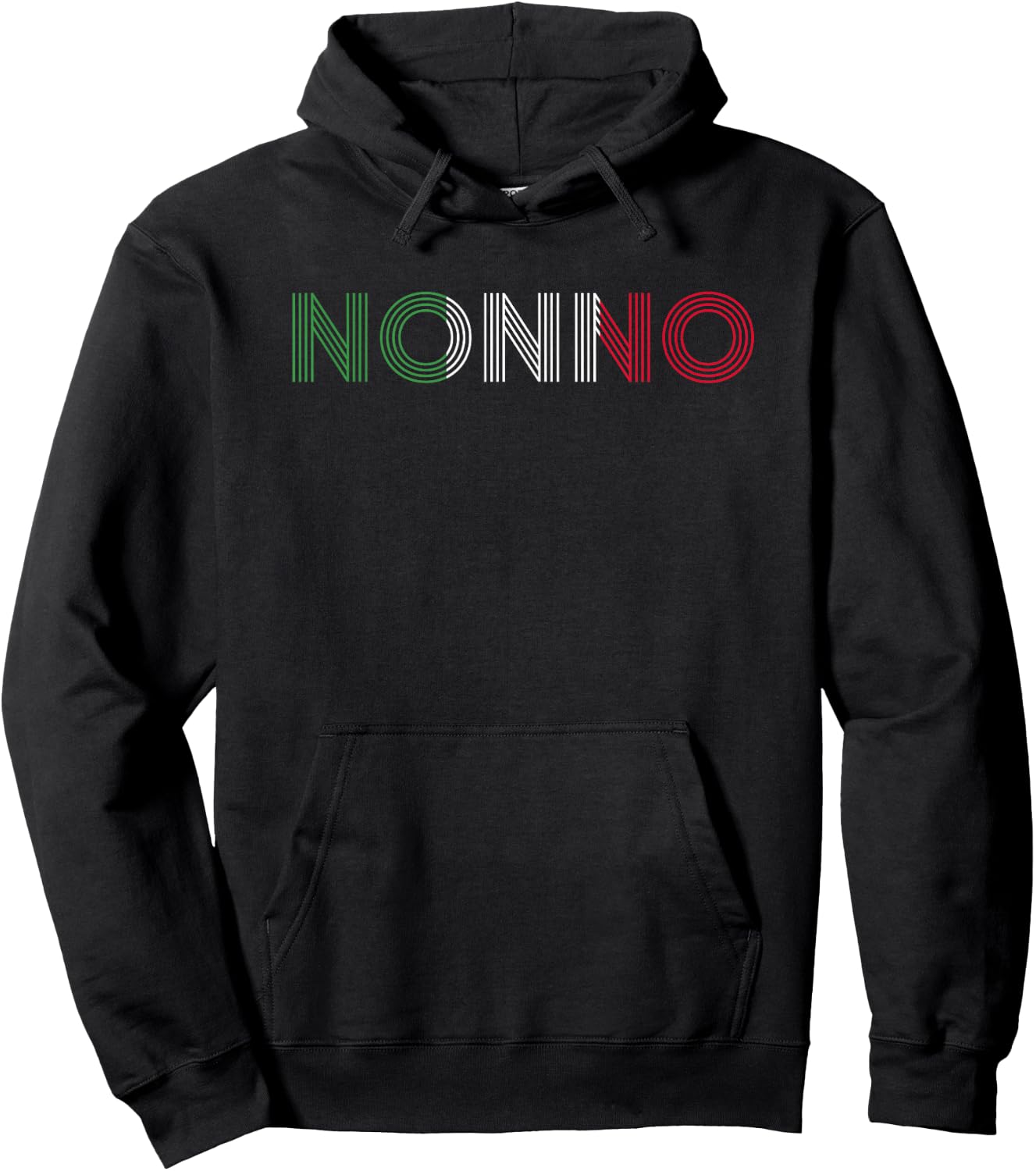 Grandpa Italian Family Roots Italy Home Country Nonno Hoodie - Hoodie | Black
