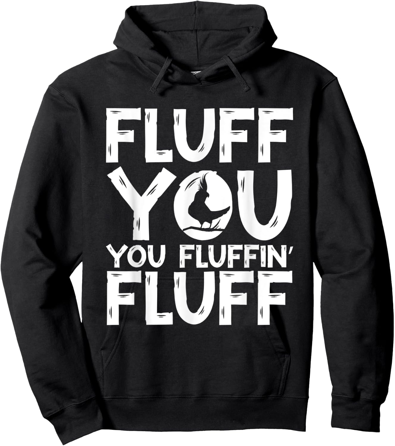 Fluff You You Fluffin' Fluff Parrot Bird Cockatiel Hoodie - Hoodie | Black