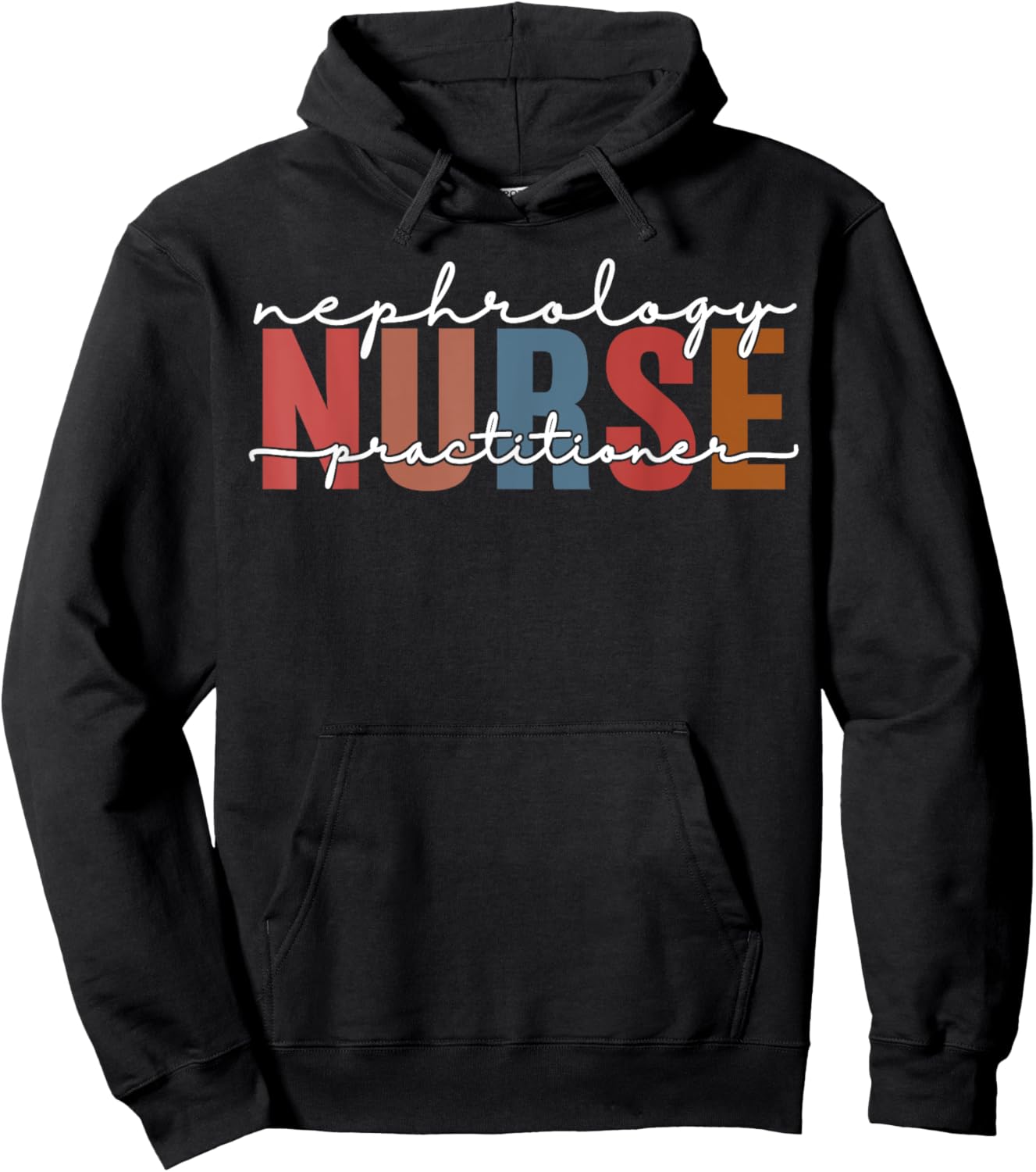 Nephrology Nurse Practitioner Dialysis Funny Kidney Nurse Hoodie - Hoodie | Black