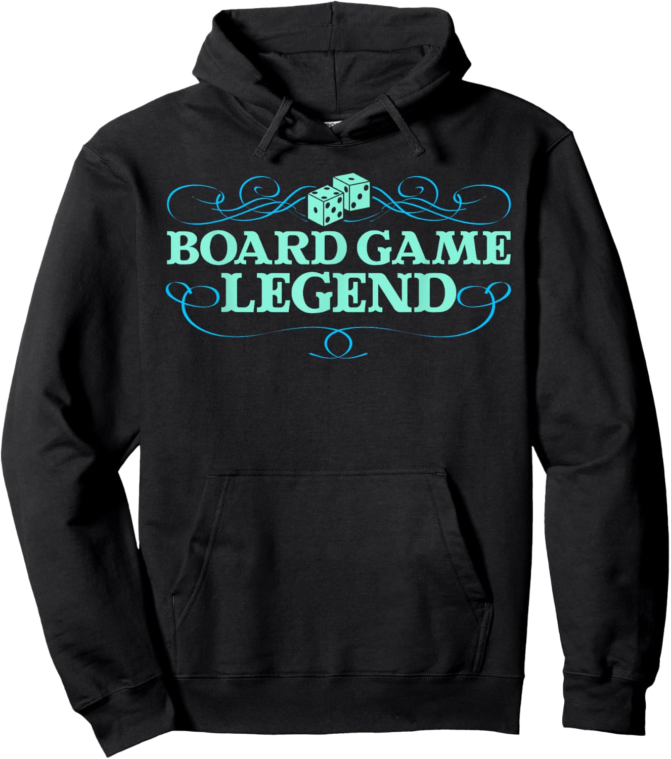 Game Night Adults Funny Board Game Legend Hoodie - Hoodie | Black