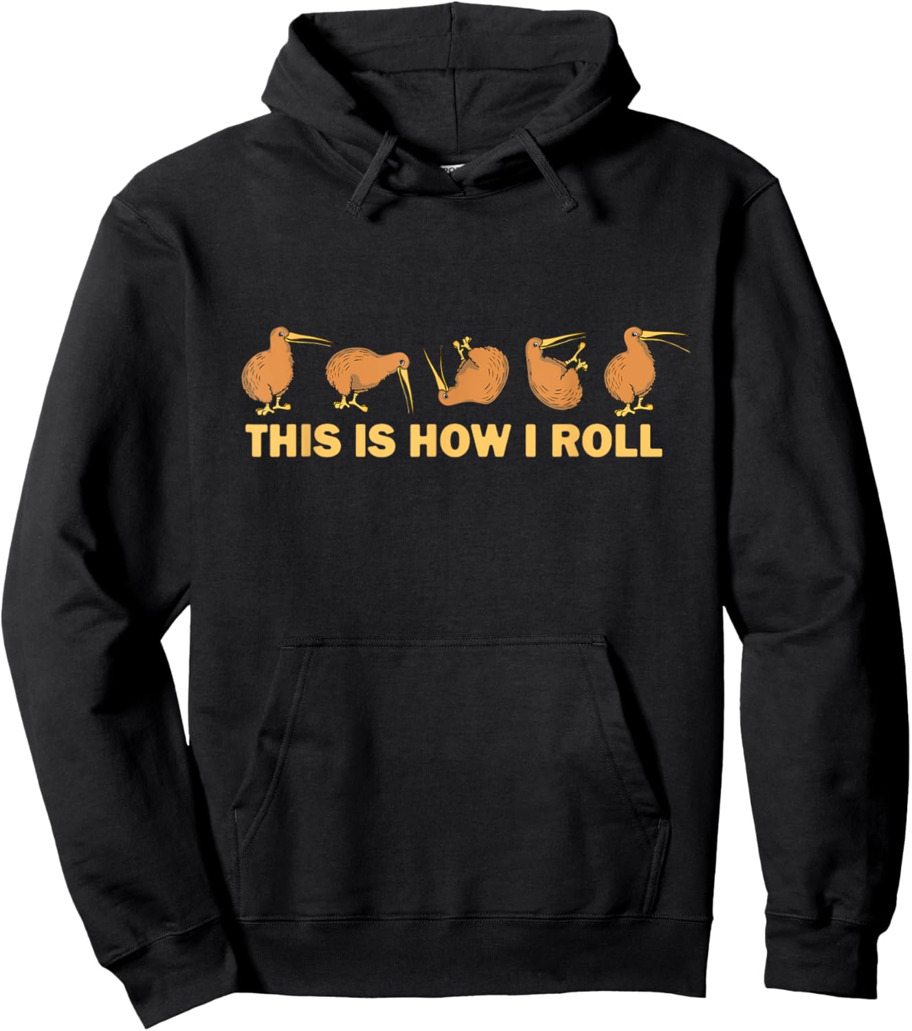 Kiwi Bird Australia Souvenir This Is How I Roll Kiwi Hoodie - Hoodie | Black