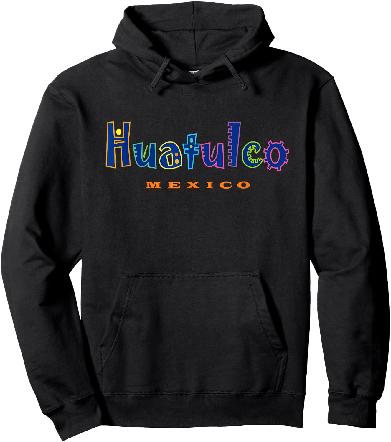 Huatulco Mexico Hoodie - Hoodie | Black