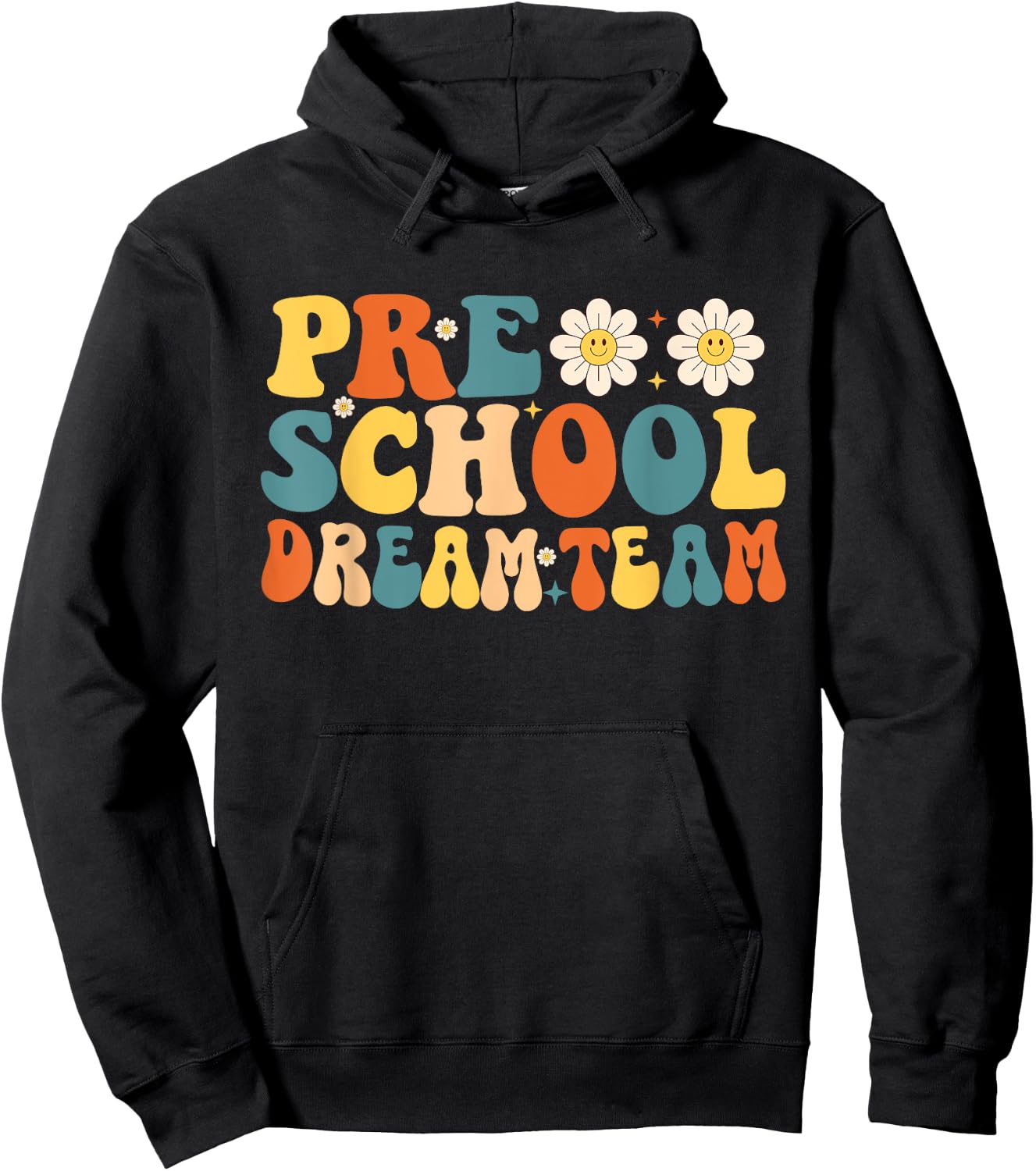 Preschool Dream Team Teacher Hoodie - Hoodie | Black