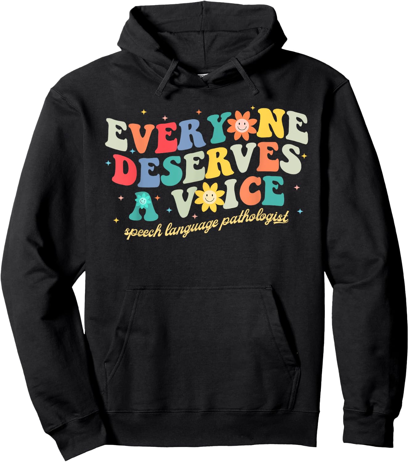 Speech Therapy Pathology SLP Speech Language Pathologist Hoodie - Hoodie | Black