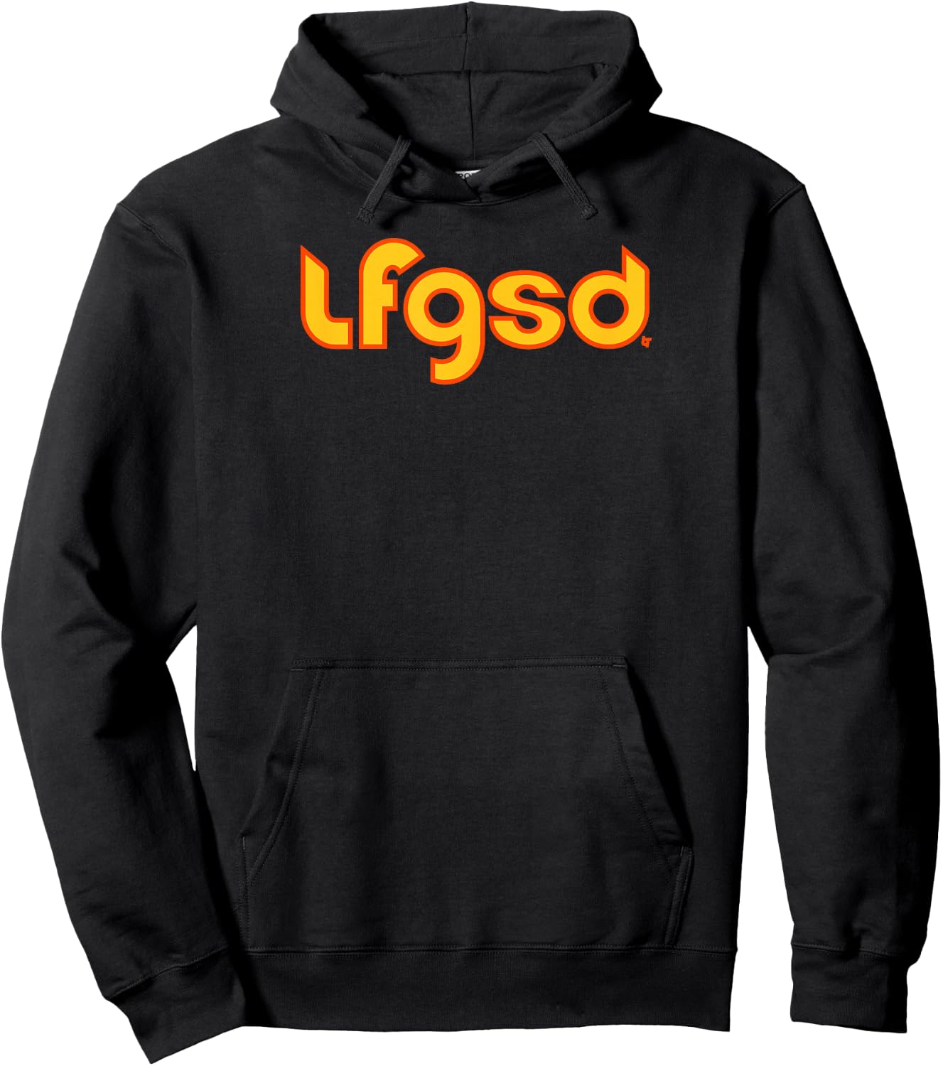 LFGSD - San Diego Baseball Hoodie - Hoodie | Black