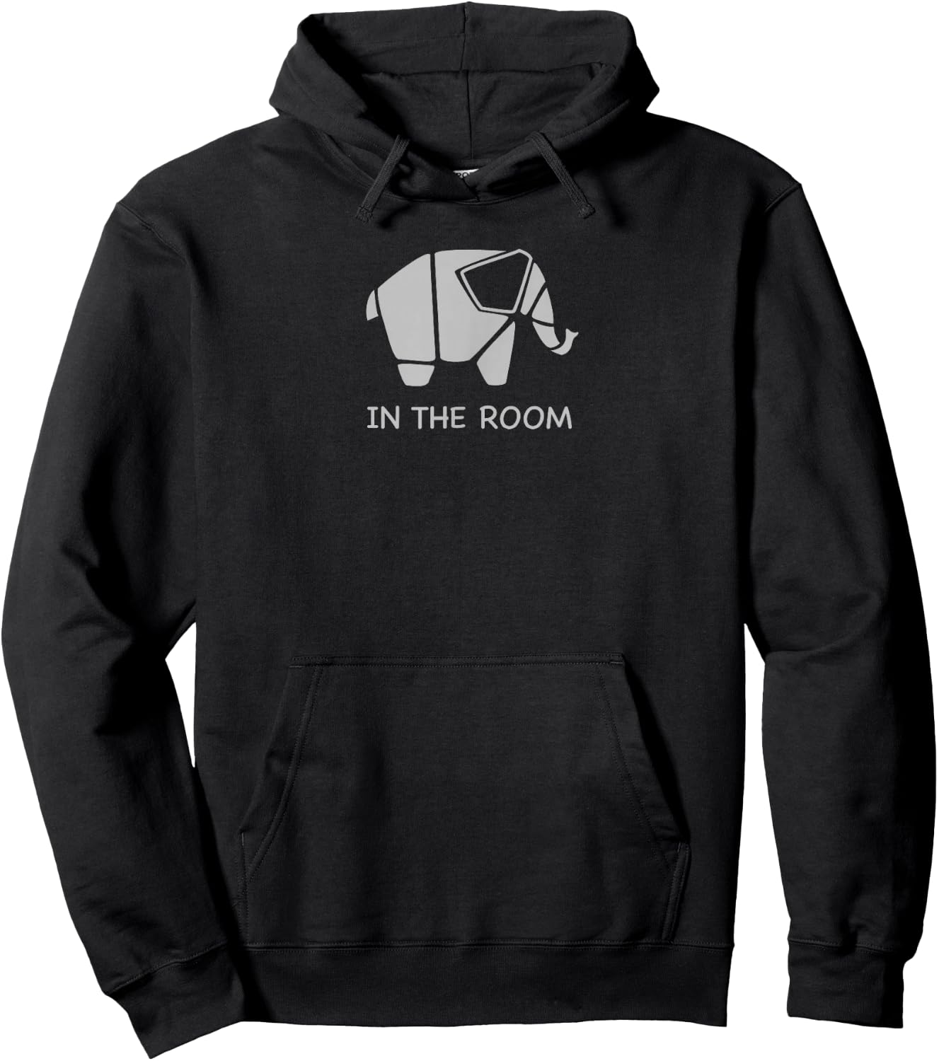 Funny Elephant in the room Hoodie - Hoodie | Black