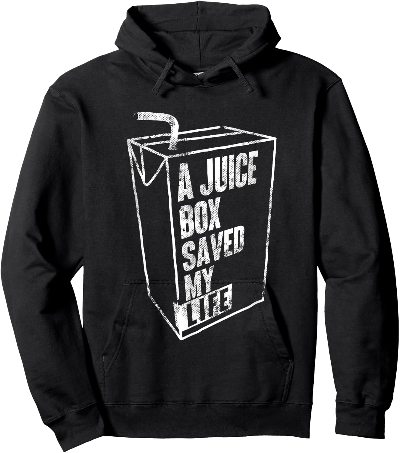 A Juice Box Saved My Life - Blood Sugar Diabetes Awareness Hoodie - Hoodie | Black