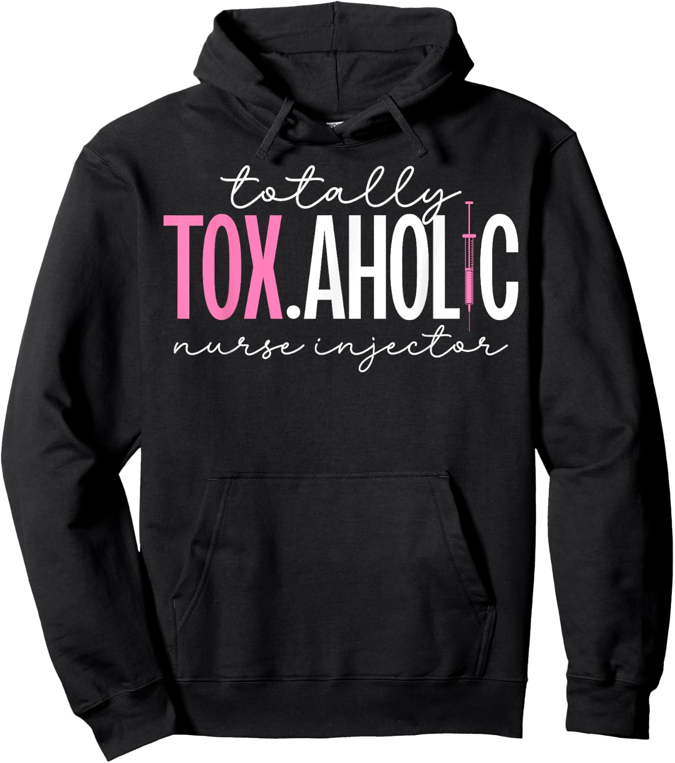 Funny Nurse Injector Aesthetic Nurse Injector Hoodie - Hoodie | Black