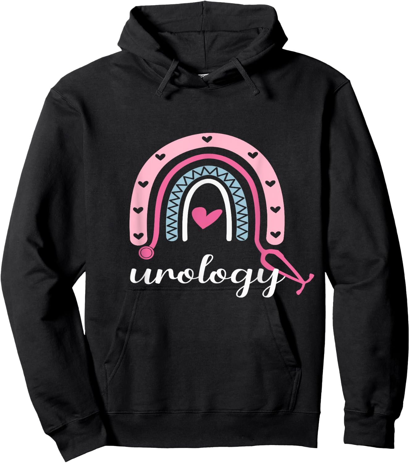 Rainbow urology Nurse Hoodie - Hoodie | Black