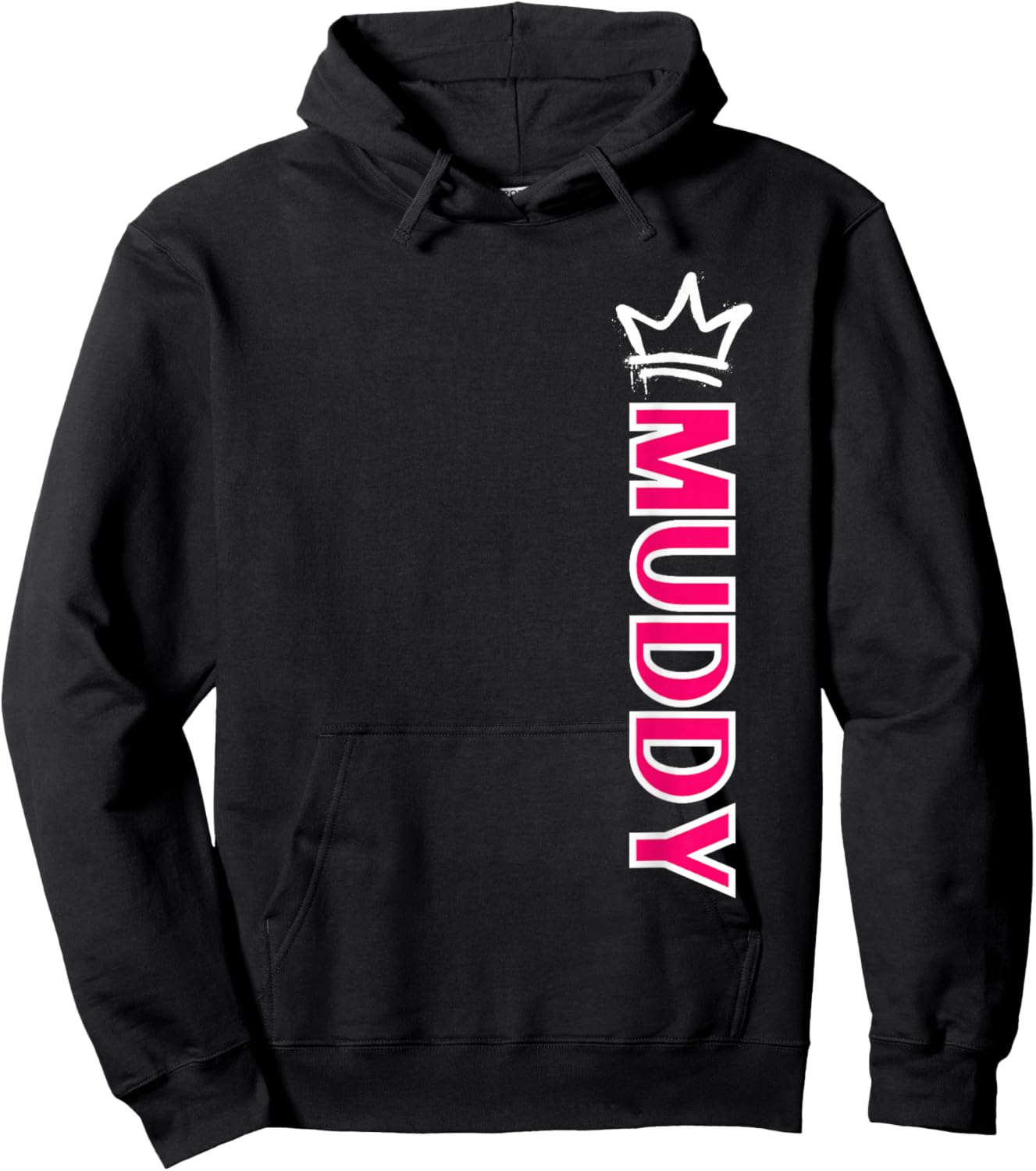 Mud Run Muddy Mud Queen Off Road Mudding Mud Princess Hoodie - Hoodie | Black