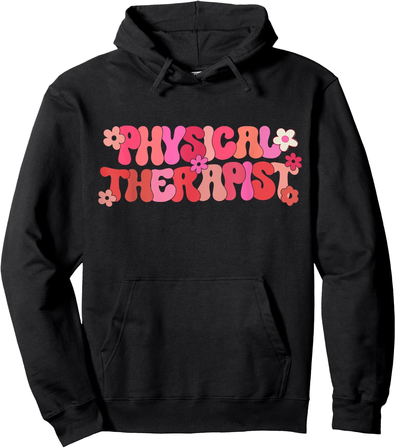 Groovy Physical Therapy For Pediatric Occupational Therapist Hoodie - Hoodie | Black