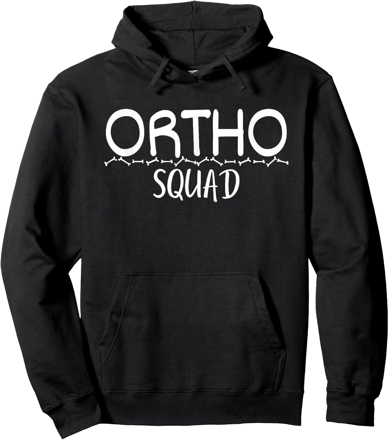 Ortho Squad Orthopedic Department Crew Hoodie - Hoodie | Black