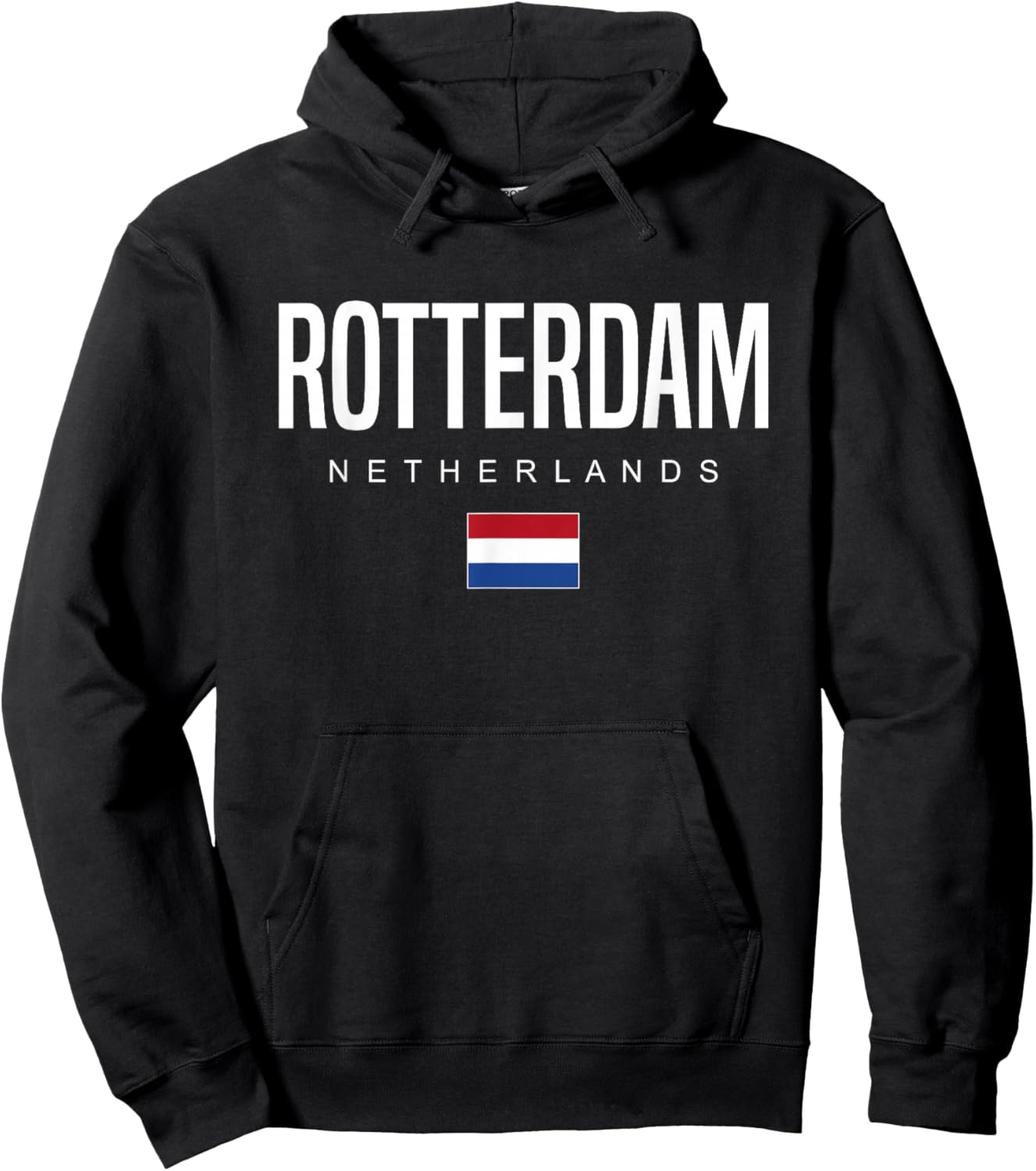 Rotterdam Netherlands Hoodie - Hoodie | Black