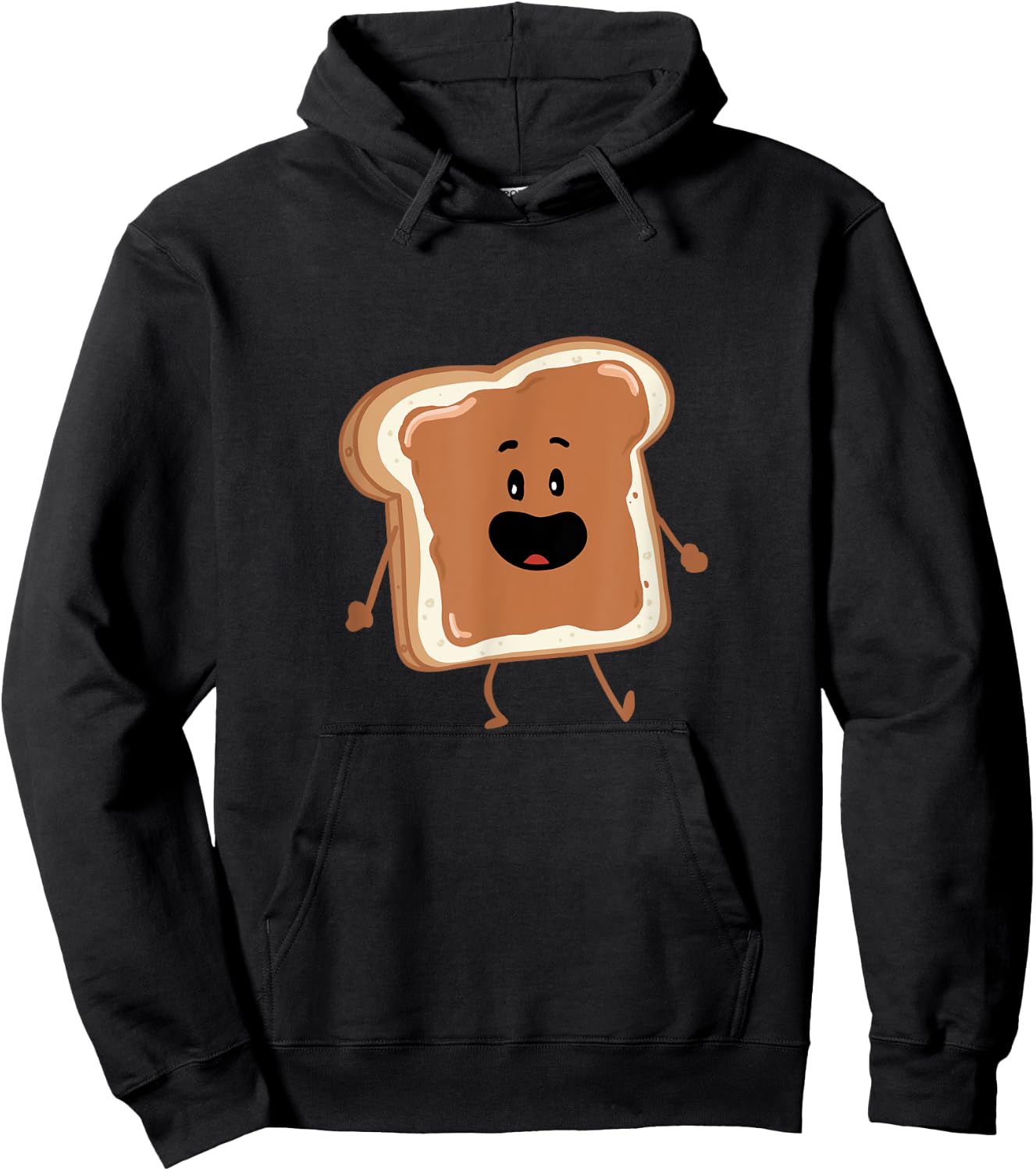 Dancing Peanut Butter matching Peanut Butter and Jelly Hoodie - Hoodie | Black